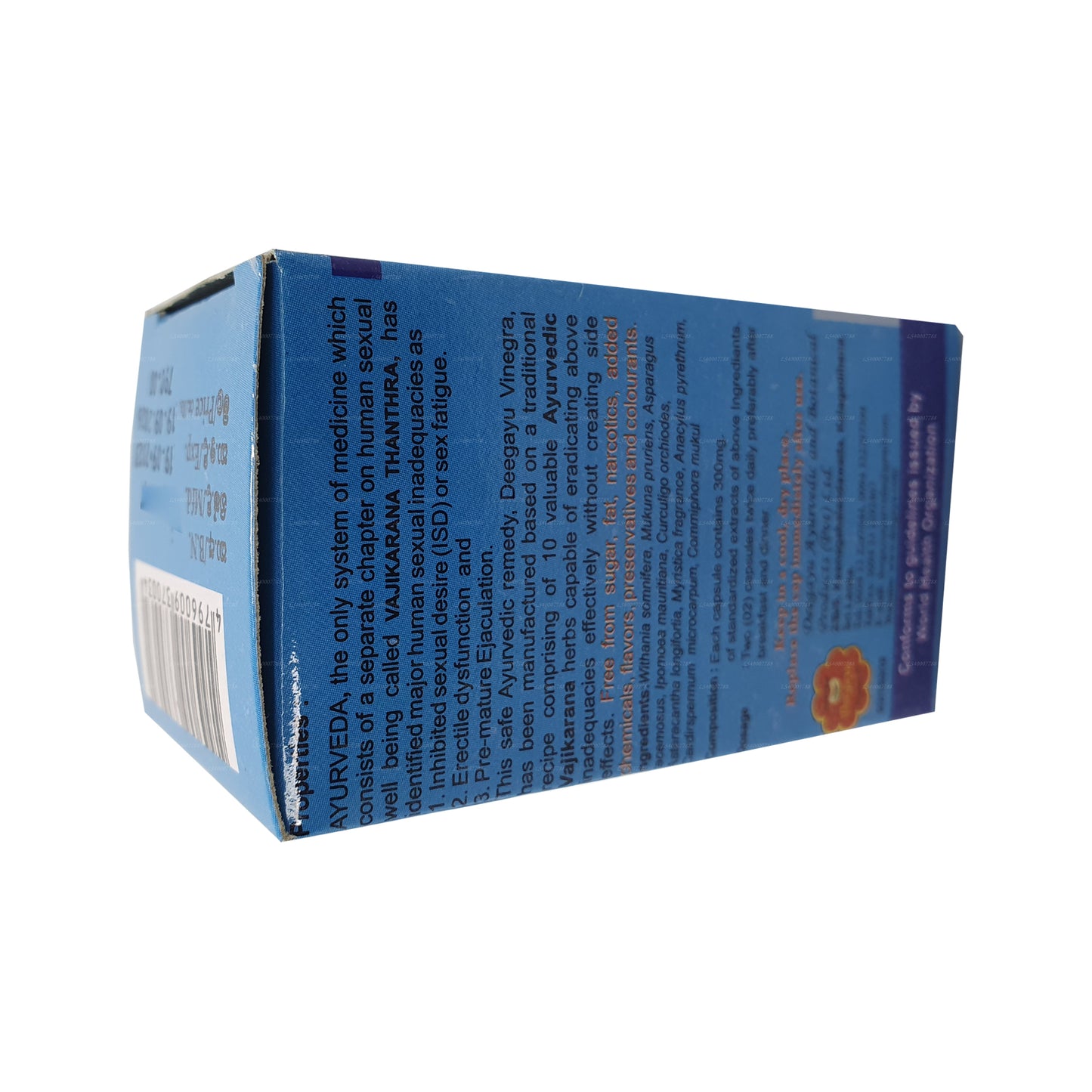 Deegayu Vinegra Natürlicher Sexualverstärker (30 Kapseln)