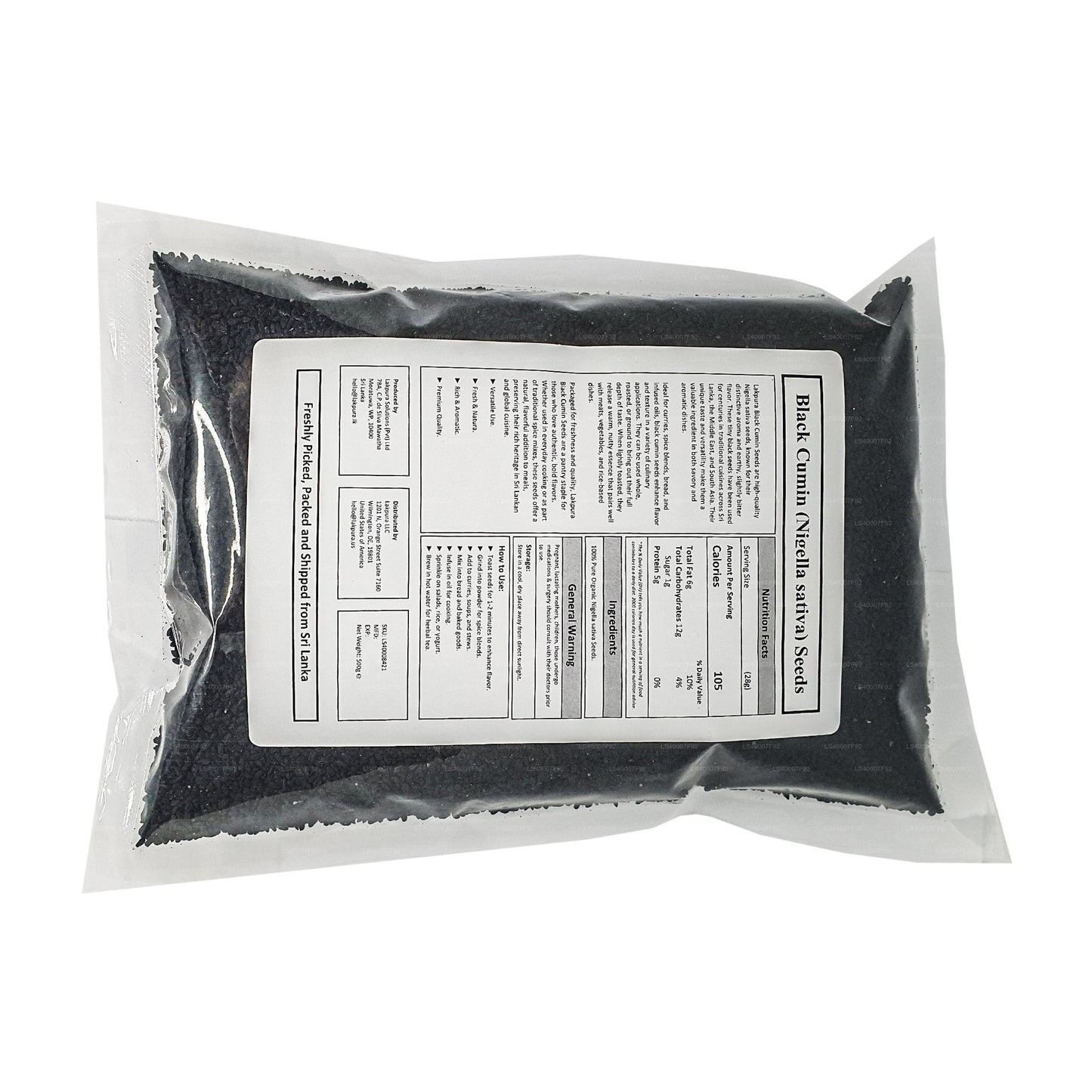 Lakpura Schwarzkümmelsamen (100 g)