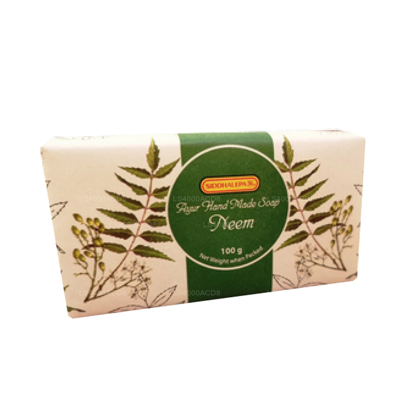 Siddhalepa Handgemachte Seife „Neem“ (100 g)