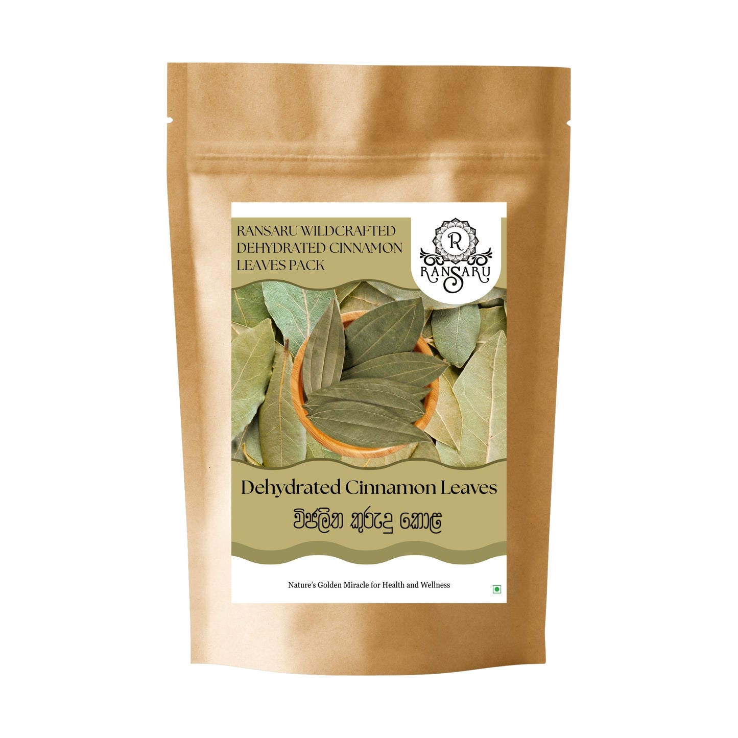 Ransaru Wildcrafted Dehydrated Zimtblätter-Packung