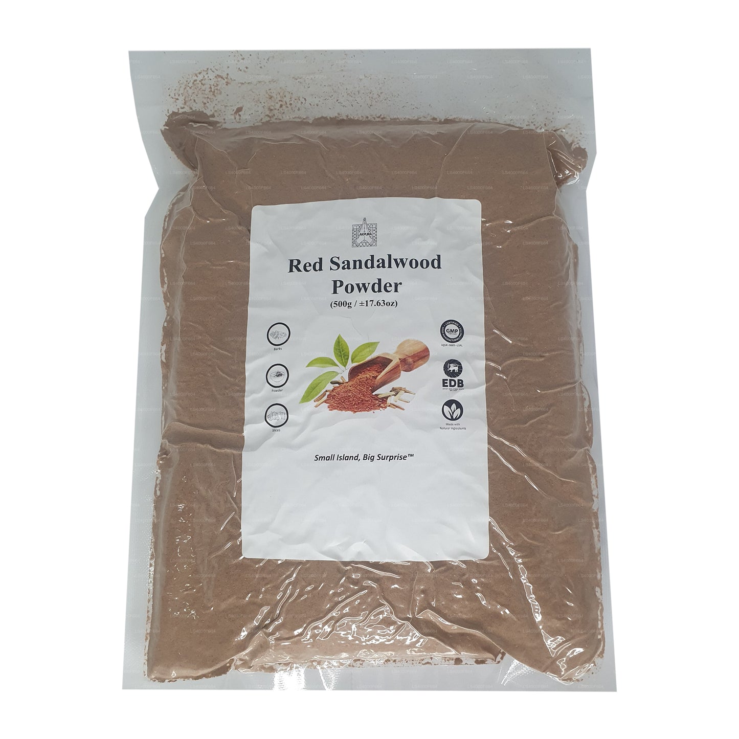 Lakpura Rotes Sandelholzpulver