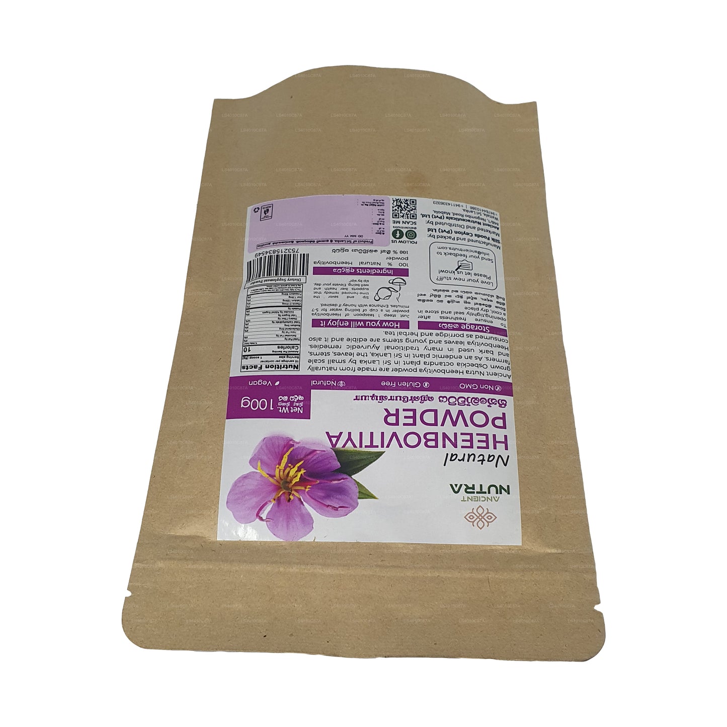 Uraltes Nutra Heenbovitiya-Pulver (100 g)