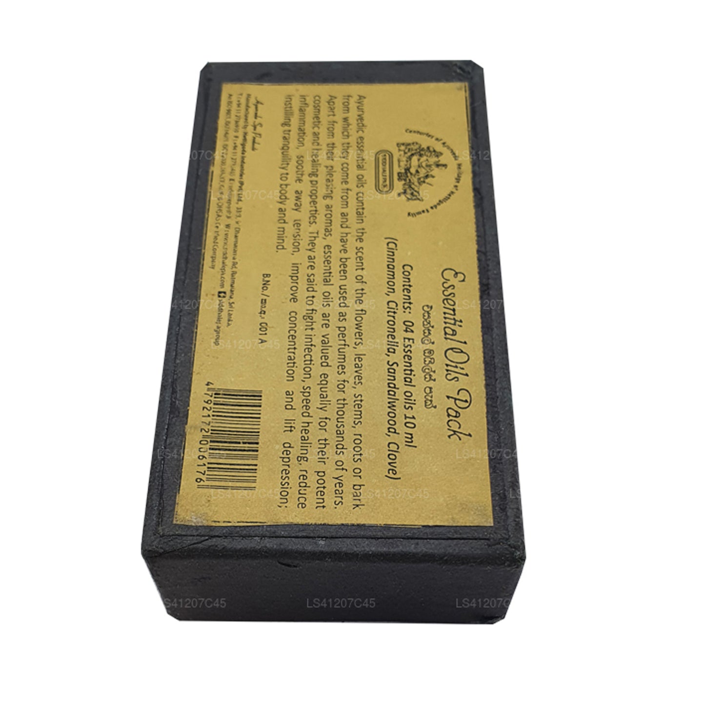 Siddhalepa Packung mit ätherischen Ölen (4 x 10 ml)
