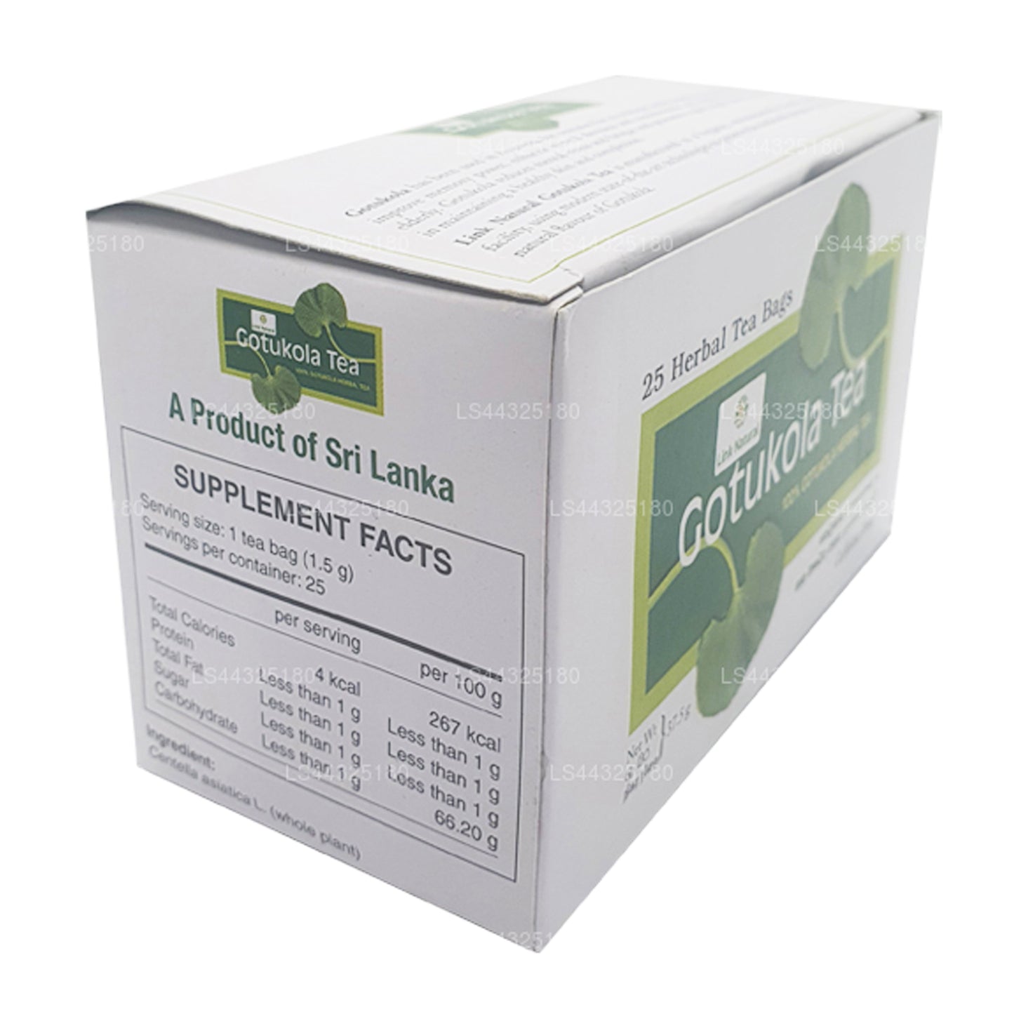 Link Gotukola Kräutertee (37,5 g) (25 Teebeutel)