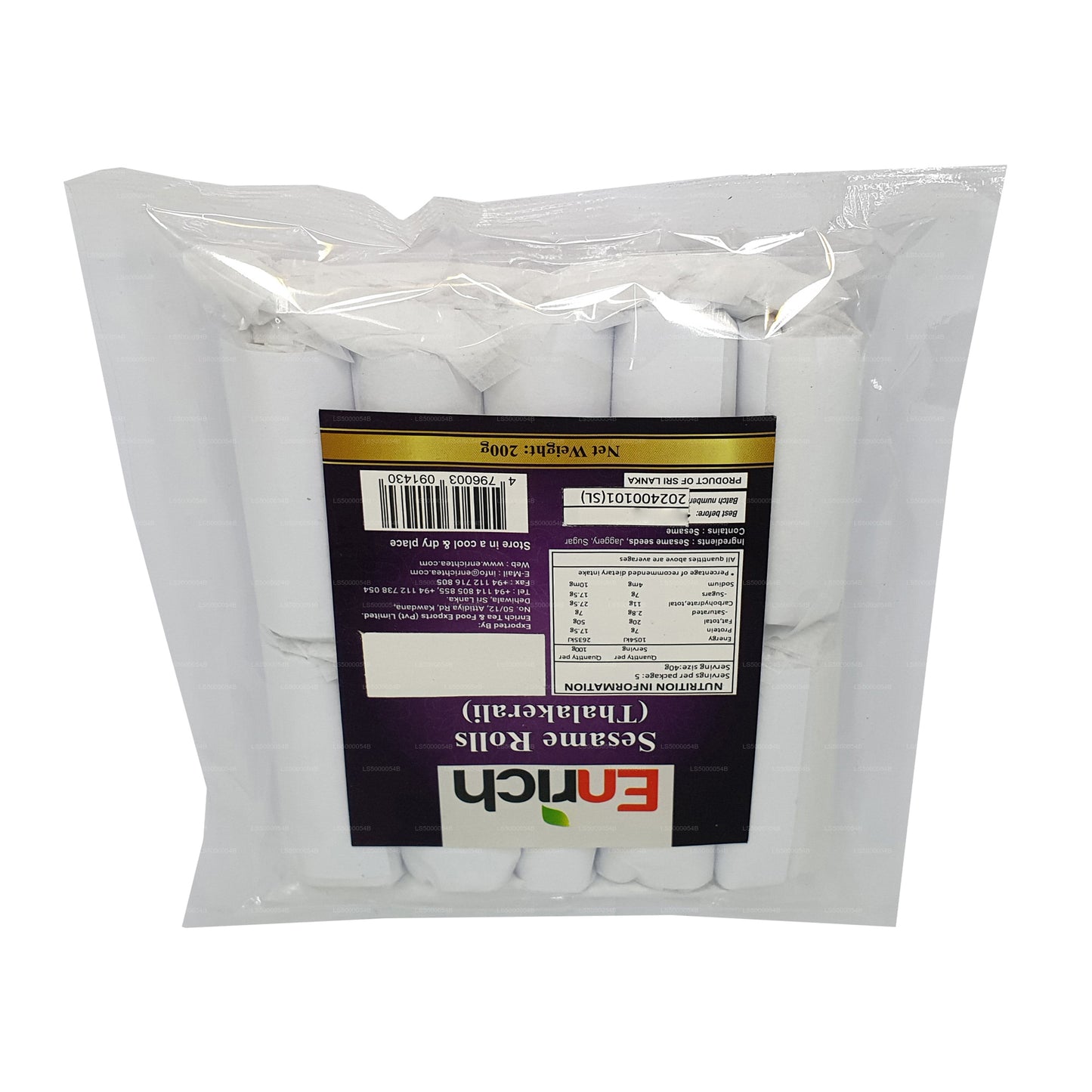 Enrich (Thalakerali) Sesambrötchen (200 g)