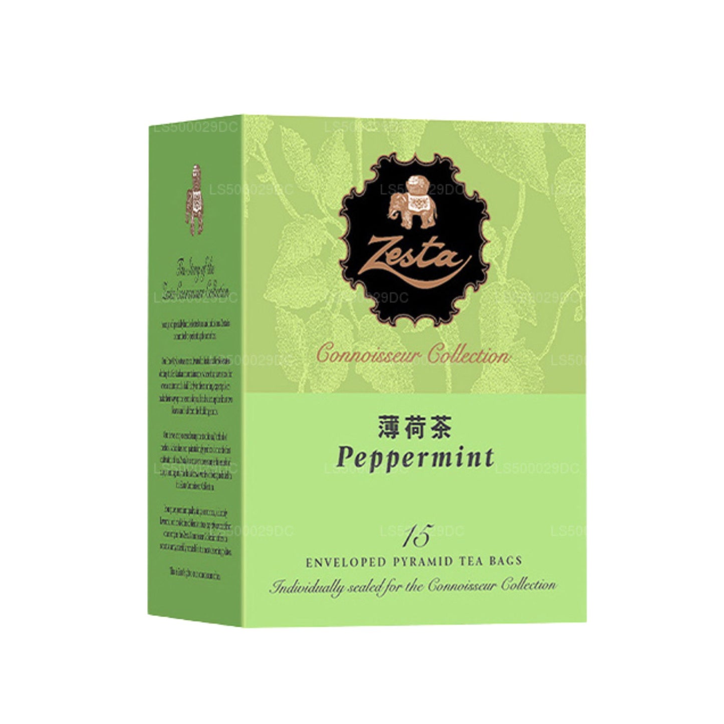 Zesta Pure Pfefferminze – 15 Pyramiden-Teebeutel (30 g)