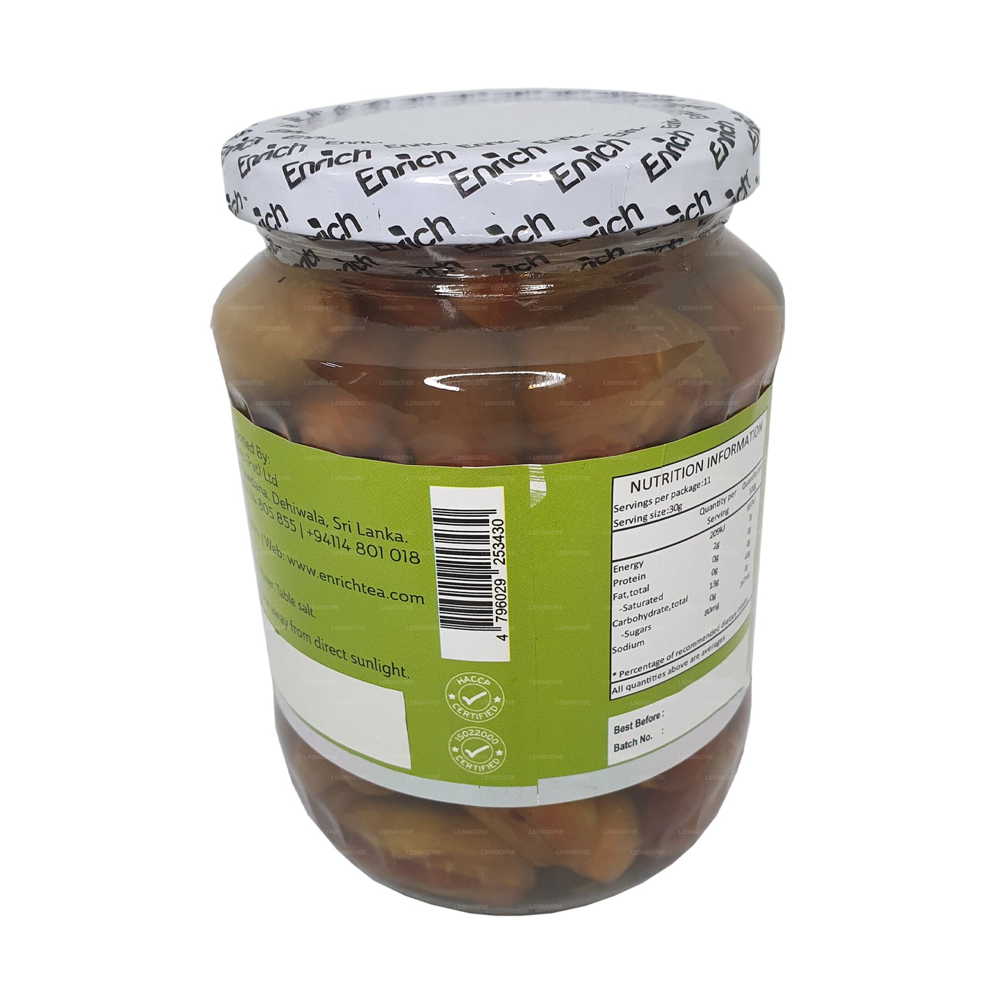 Jackfruchtsamen in Salzlake anreichern (560 g)