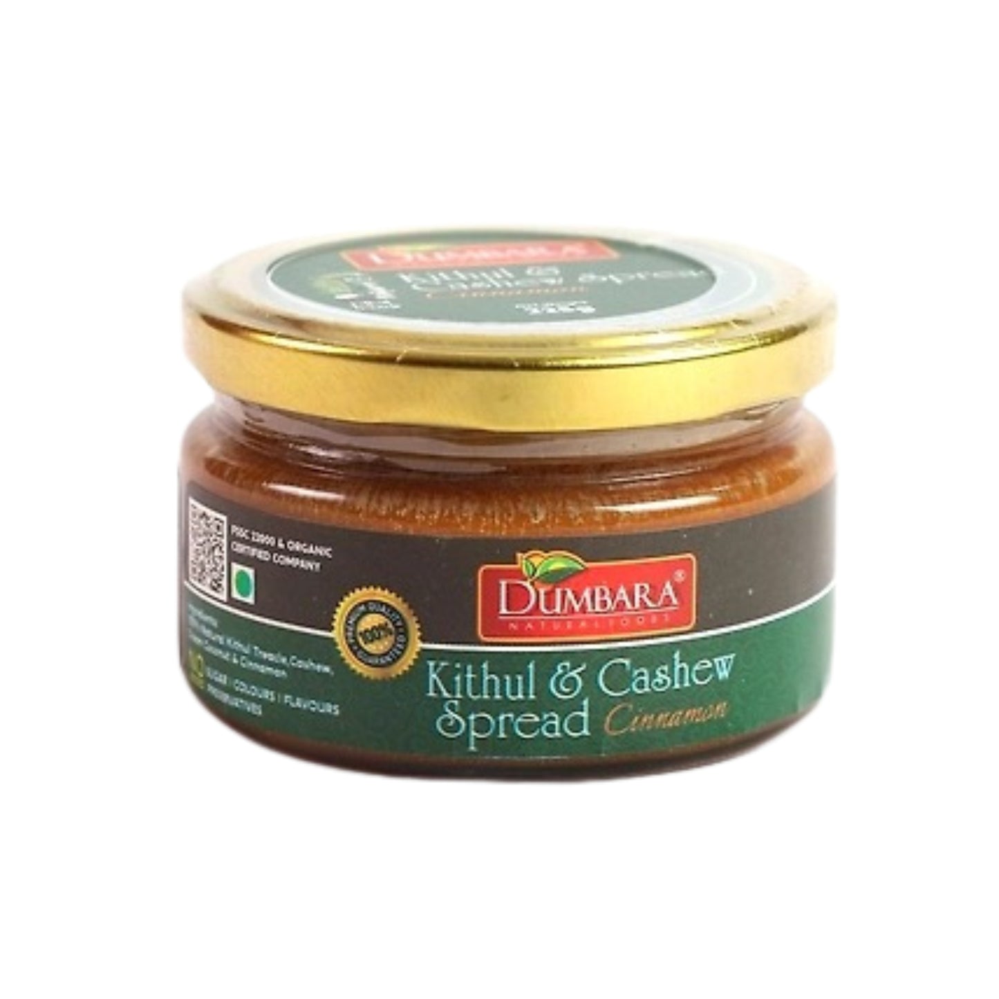 Dumbara-Kithul-Aufstrich mit Cashewnüssen und Zimt (225 g)