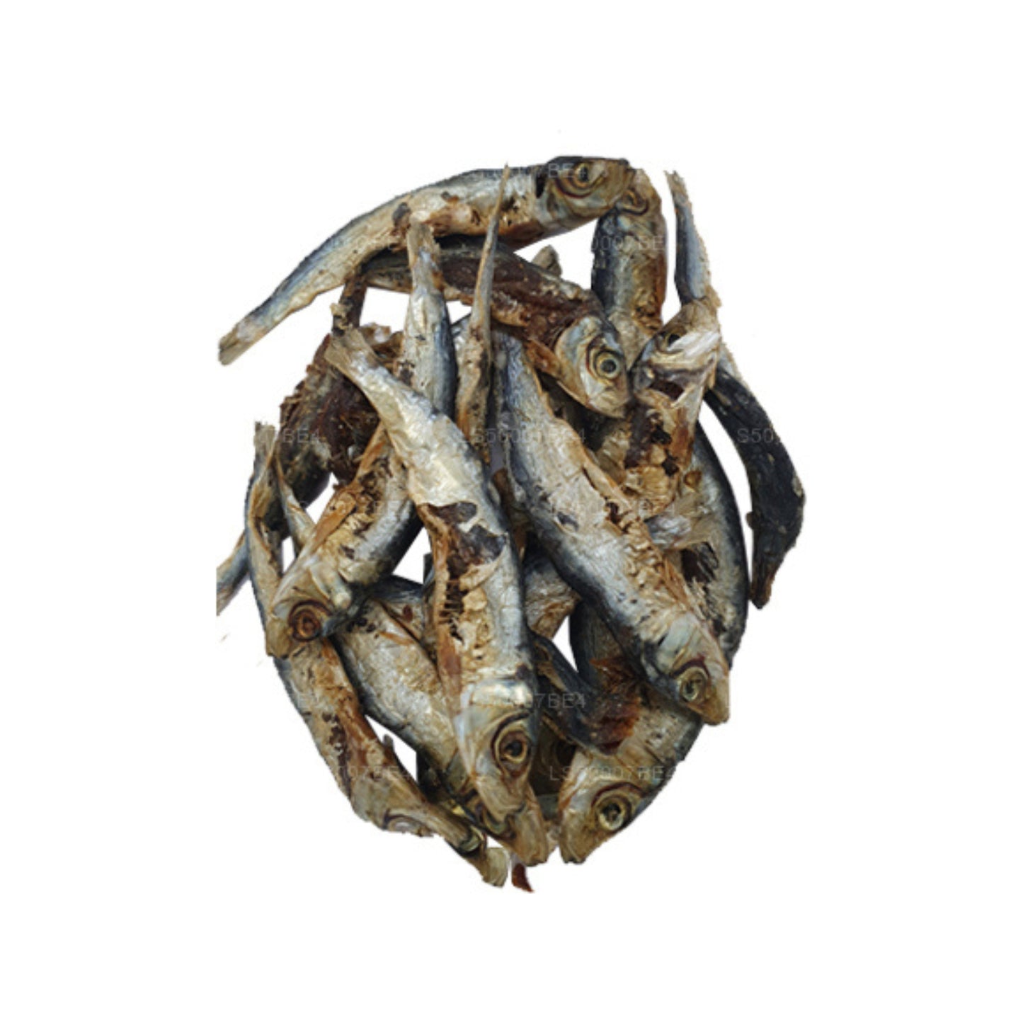 Lakpura getrocknetes Keeramin (Sardinella-Fisch) 200 g, gesalzener trockener Fisch (Karawala)