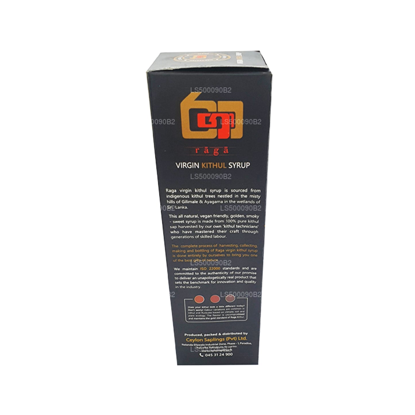 Raga Virgin Kithul Sirup aus Ceylon (250 ml)
