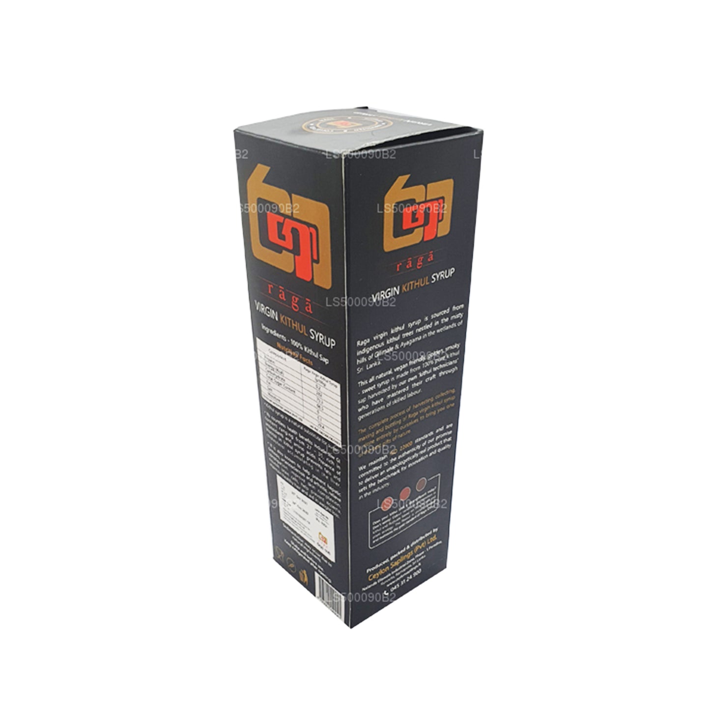 Raga Virgin Kithul Sirup aus Ceylon (250 ml)