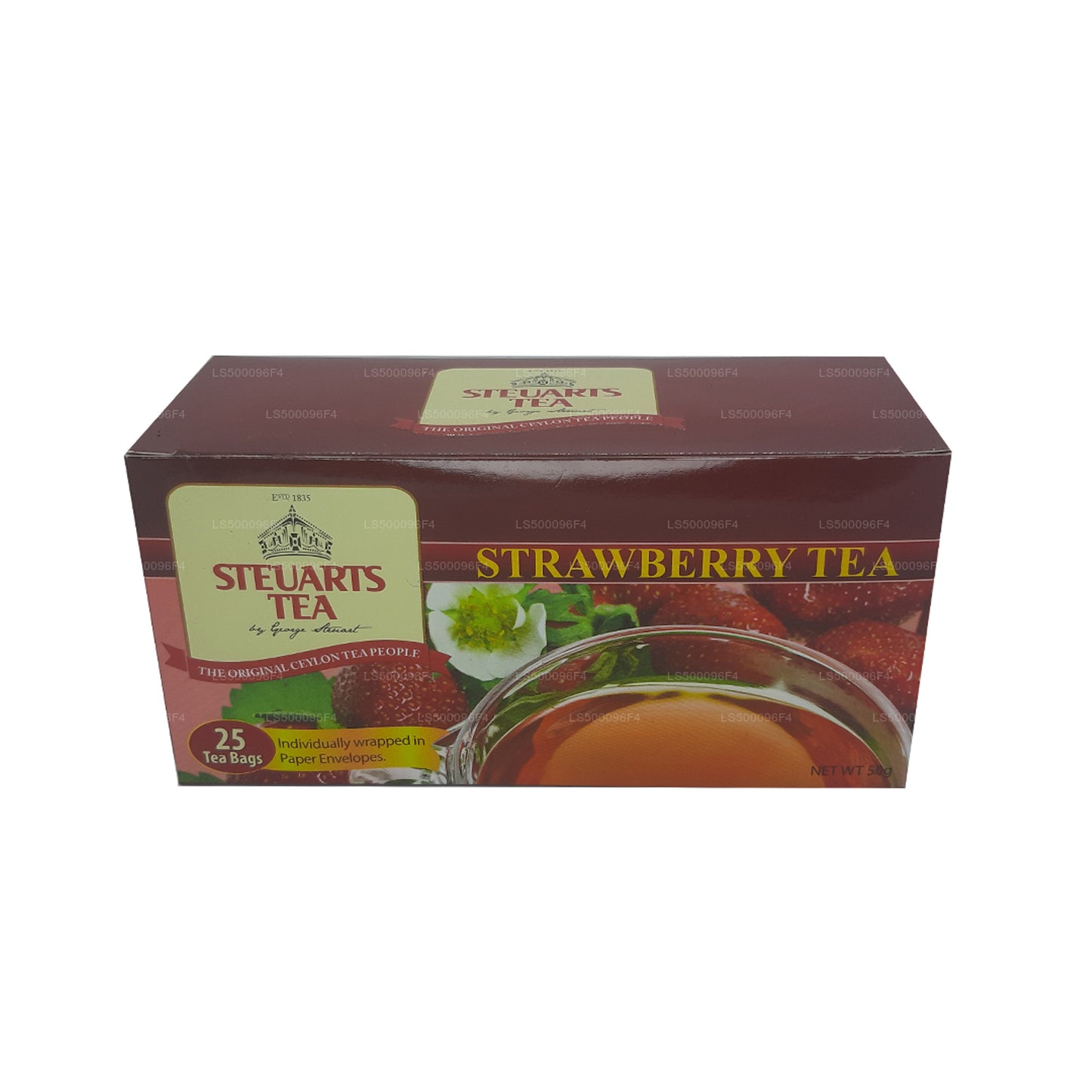 George Steuart Erdbeertee (50 g), 25 Teebeutel