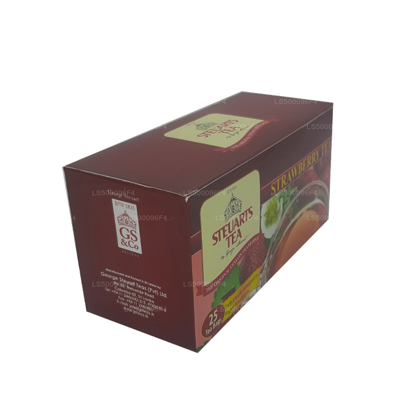 George Steuart Erdbeertee (50 g), 25 Teebeutel