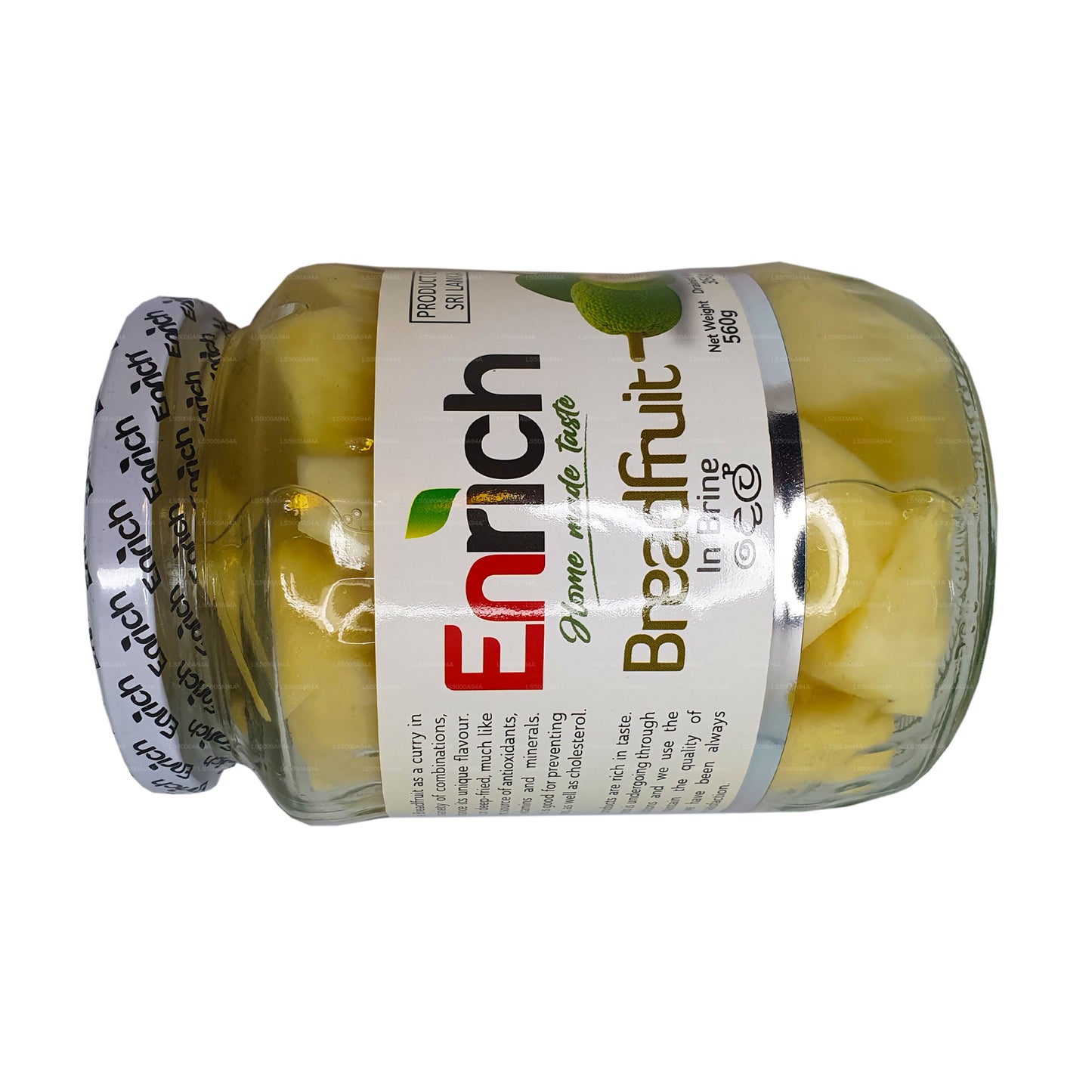 Brotfrucht in Salzlake anreichern (560 g)