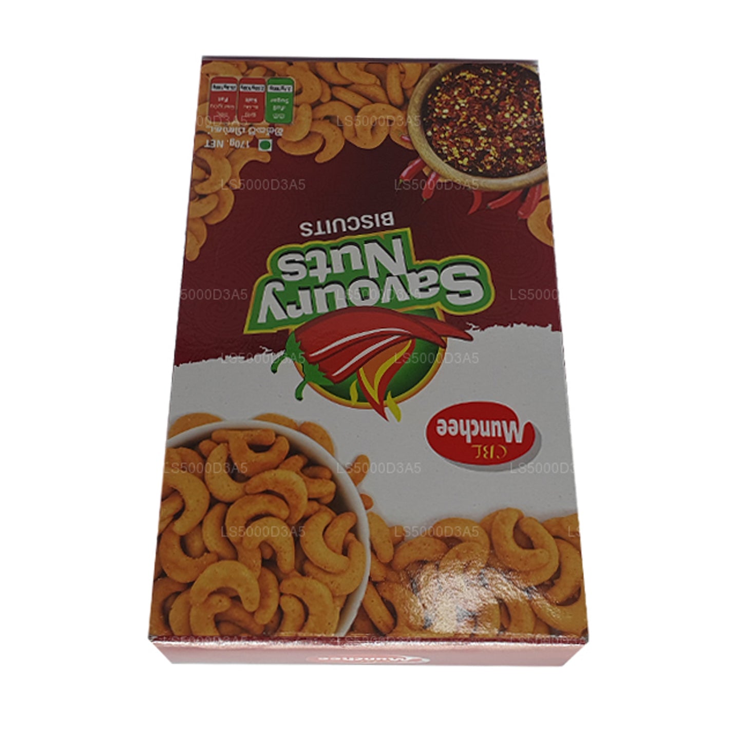Munchee Biscuit Pikante Nüsse (170 g)