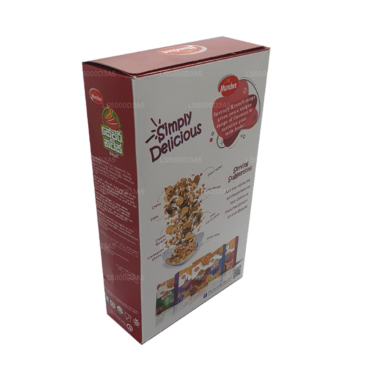 Munchee Biscuit Pikante Nüsse (170 g)