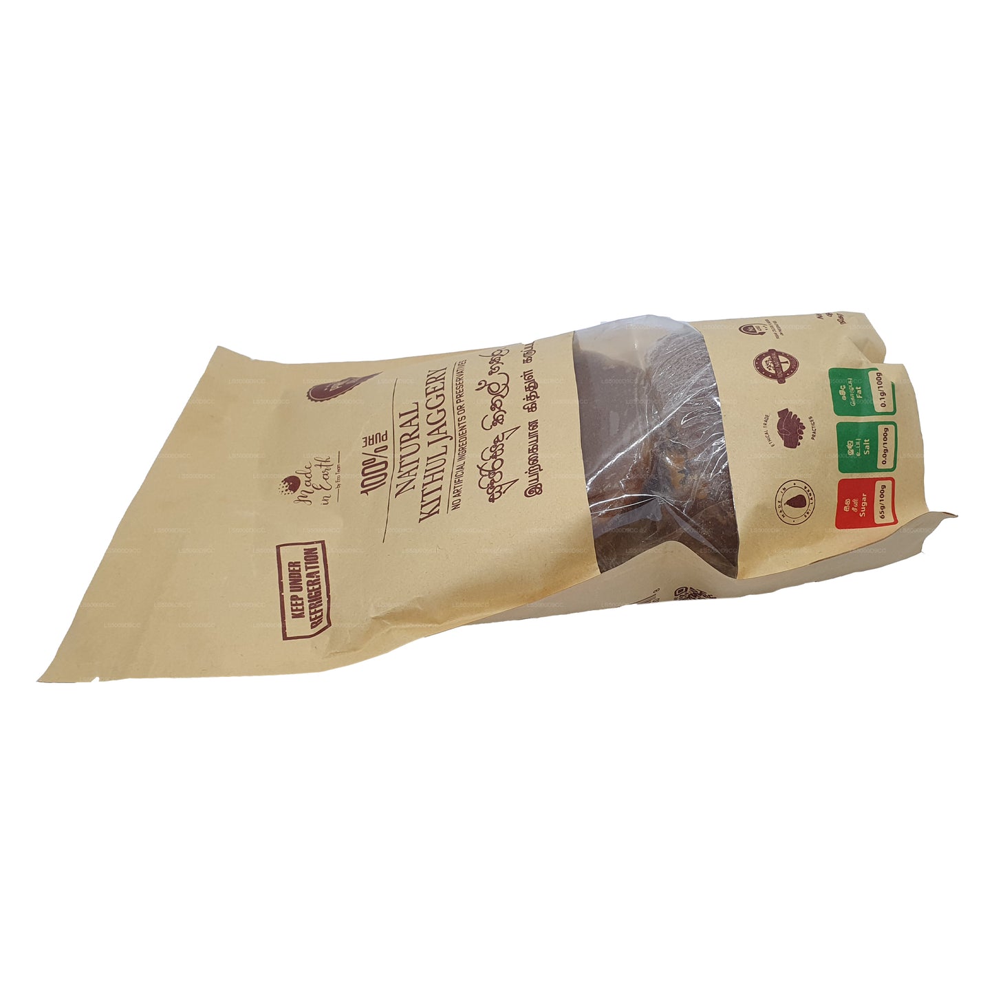 Hergestellt in der Erde Reine natürliche Kithul Jaggery (500 g)