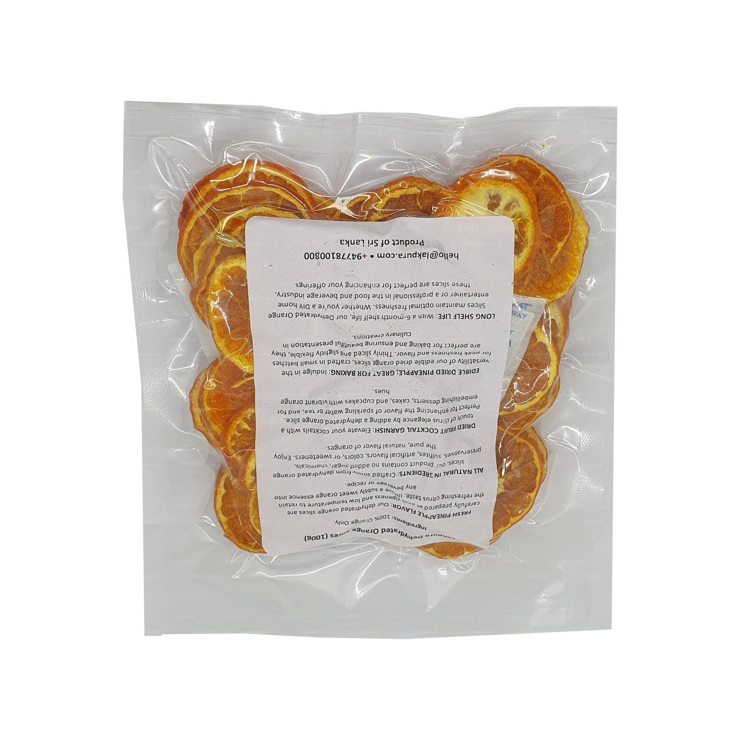 Lakpura Dehydrierte Orangenscheiben (100 g)