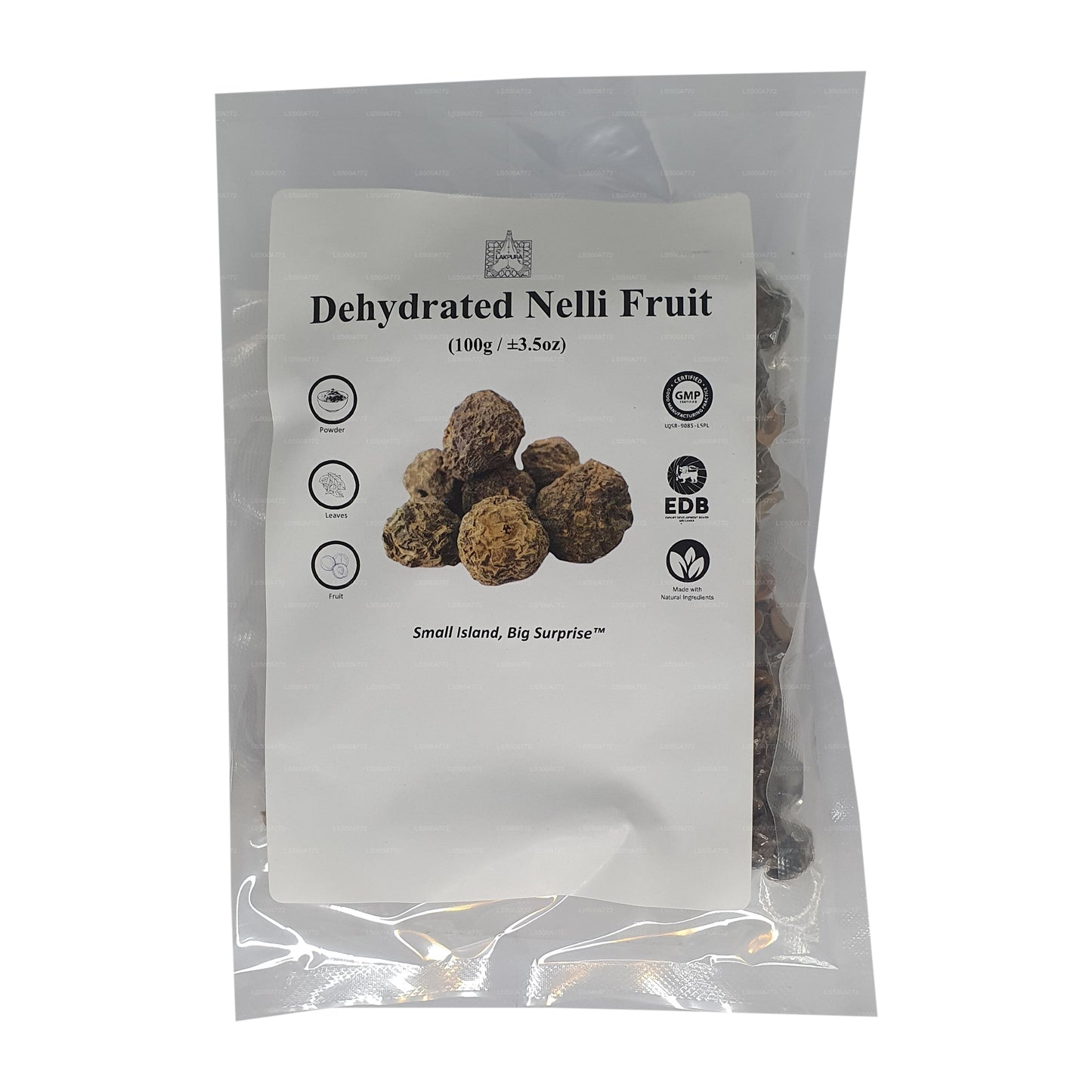 Lakpura Dehydrierte Nelli-Frucht (Amla/Phyllanthus emblica)