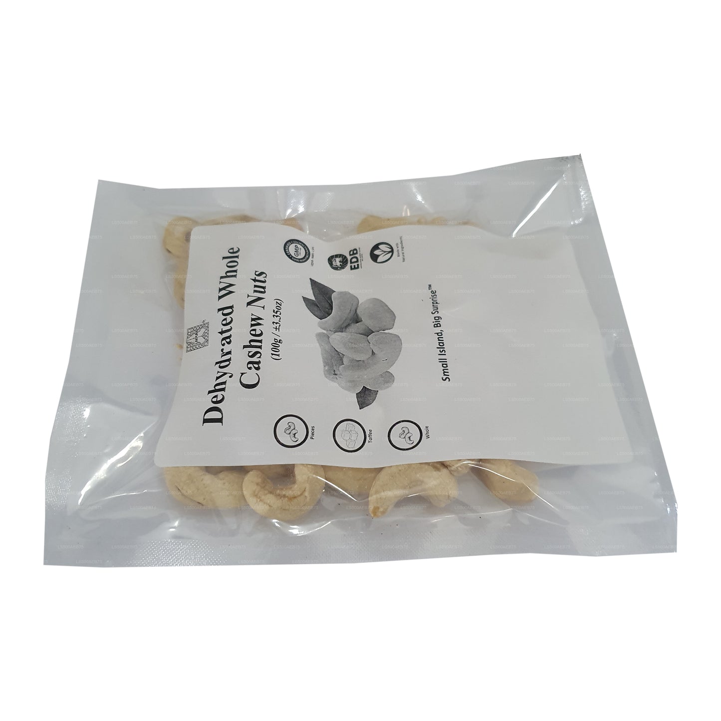 Lakpura dehydrierte ganze Cashewnüsse (100 g)