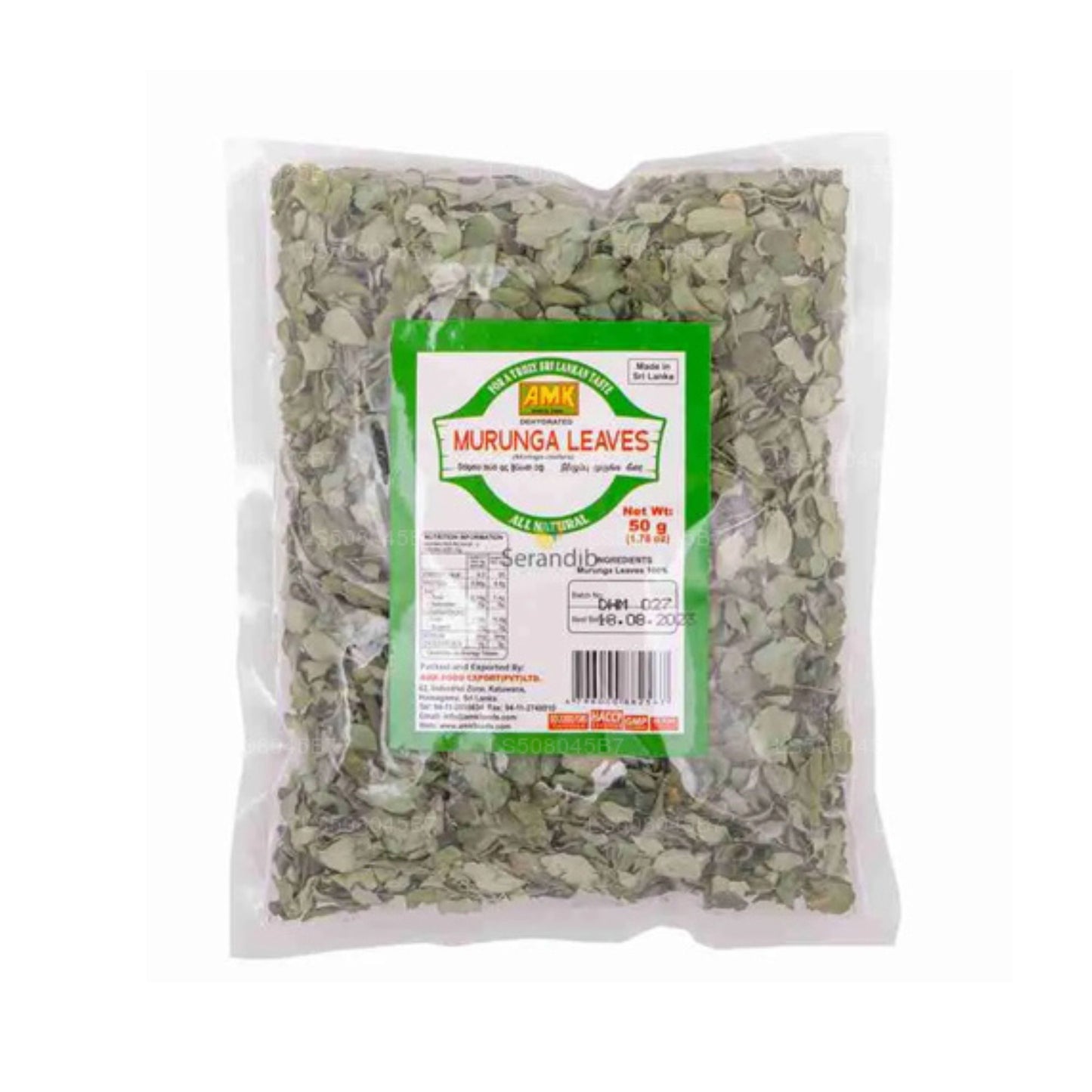 AMK Dehydrierte Murunga-Blätter (50 g)
