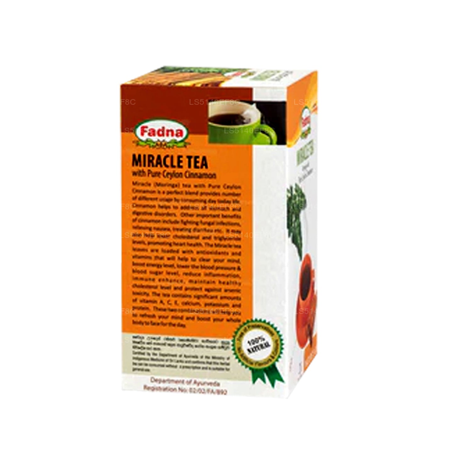 Fadna Moringa mit Zimt (40 g) 20 Teebeutel
