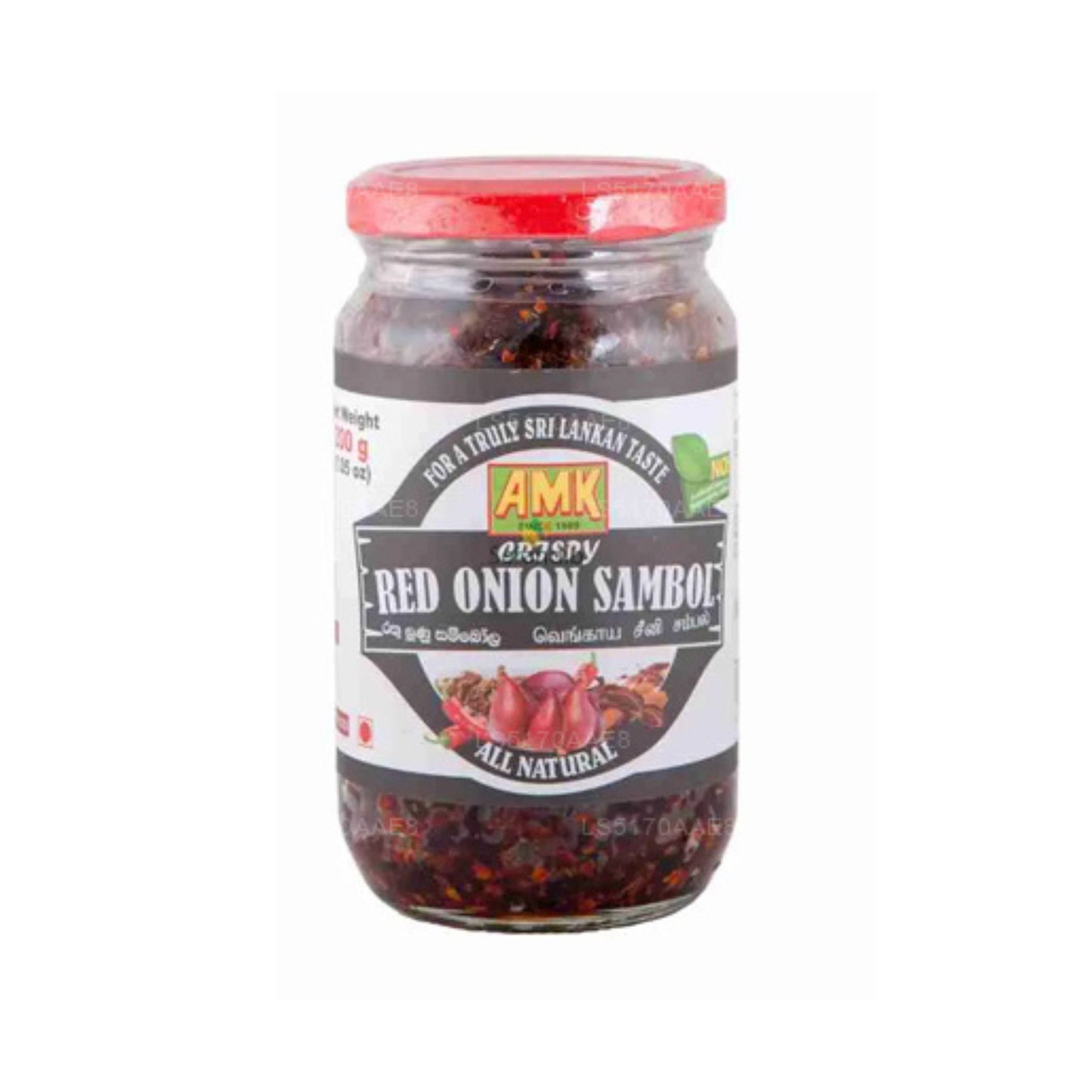 AMK Knusprige rote Zwiebel Sambol (300g)