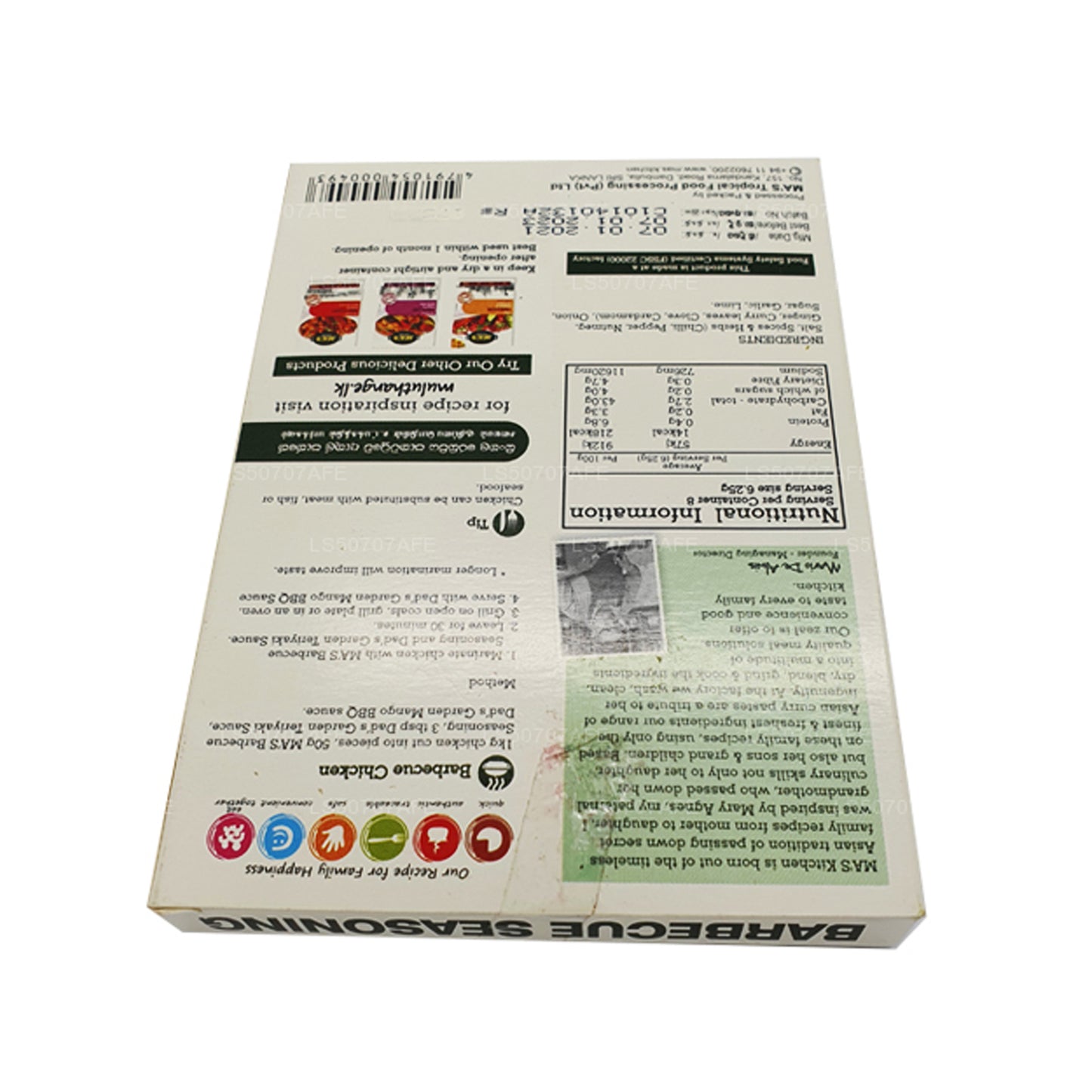 Ma's Kitchen Grillgewürz (50 g)