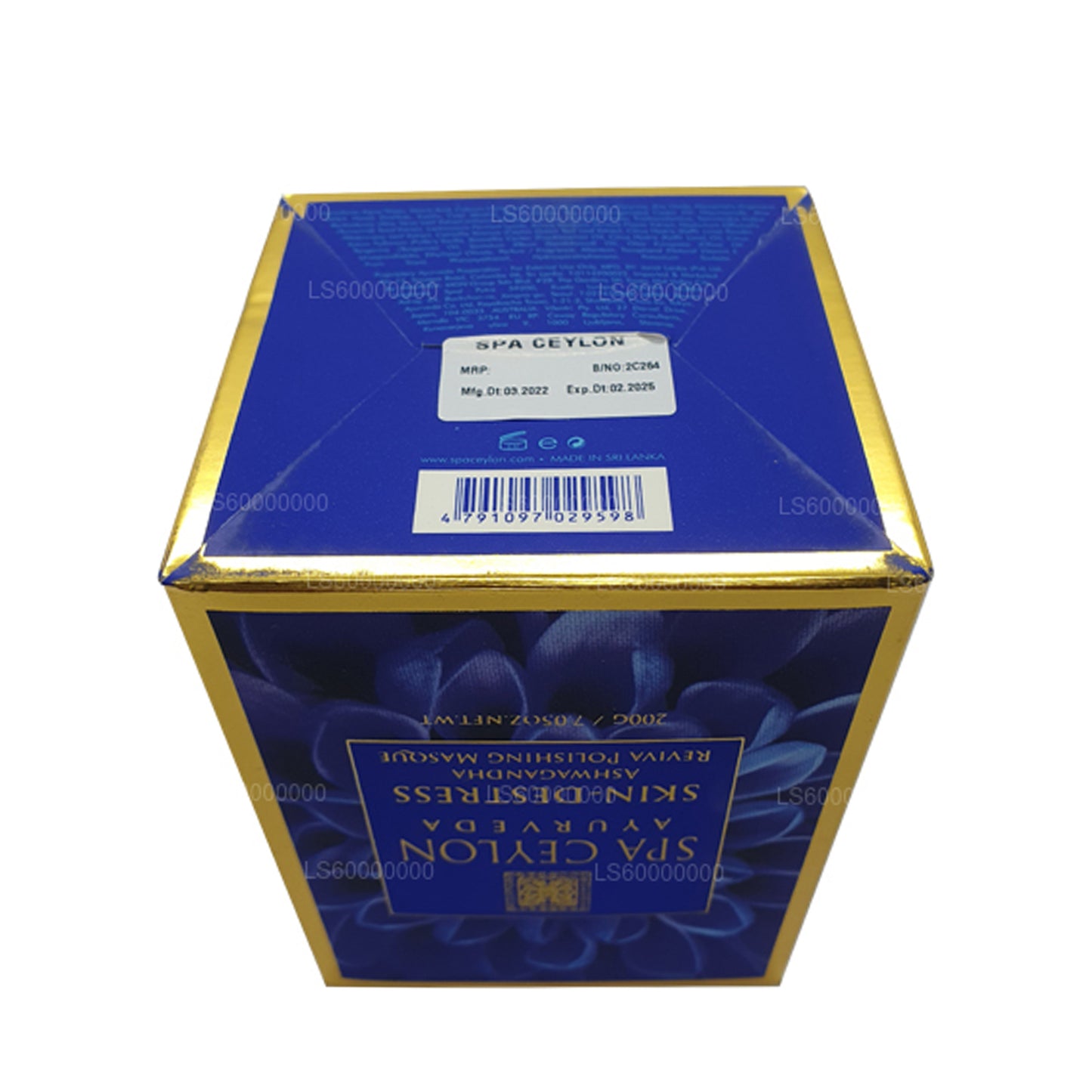 Spa Ceylon Skin De-Stress Ashwagandha Reviva Poliermaske (200 g)