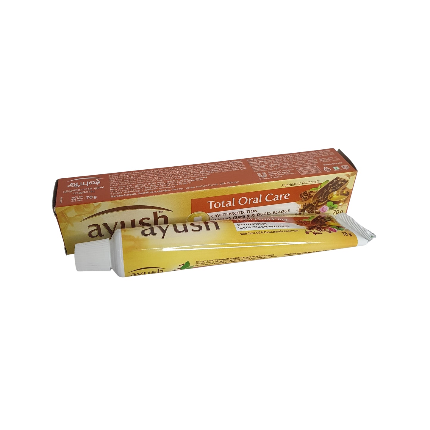 Ayush Anti Cavity Nelkenöl Zahnpasta
