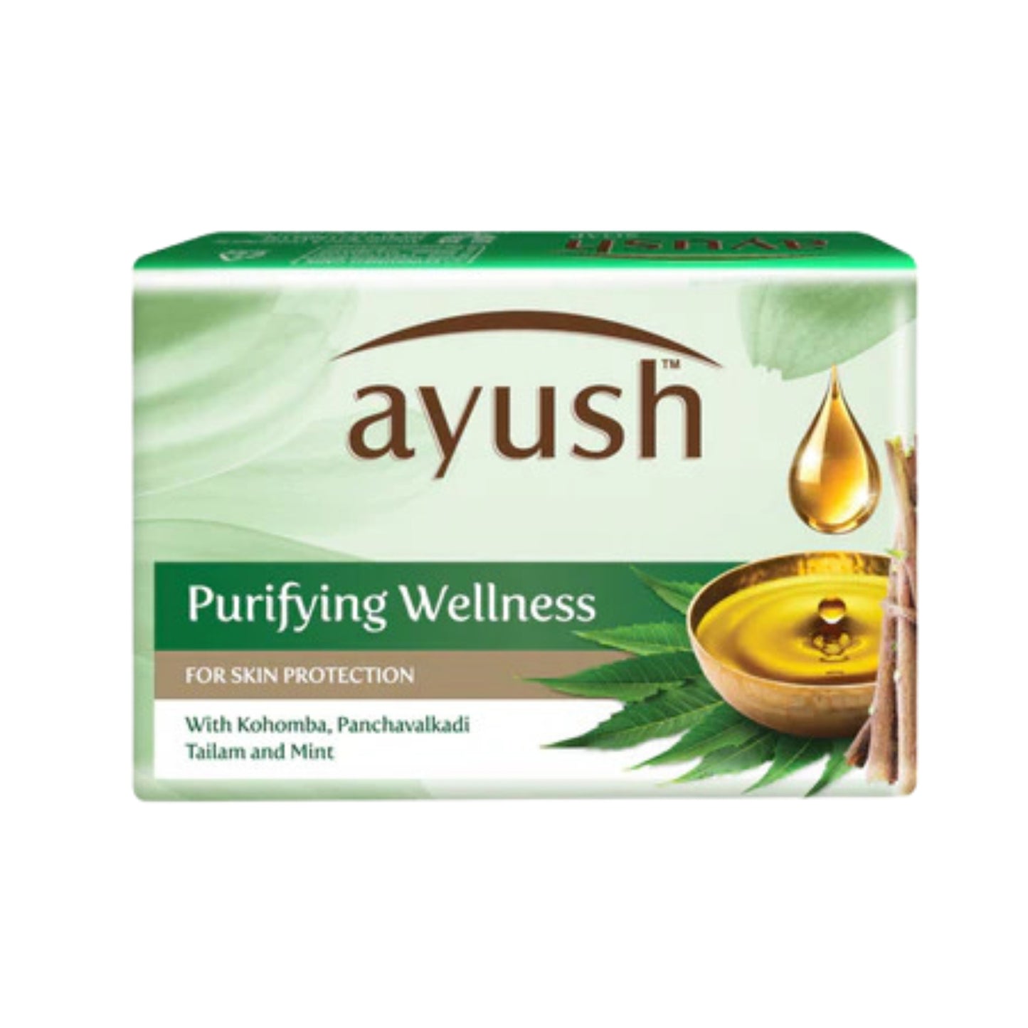 Ayush Reinigende Wellness-Seife (70g)