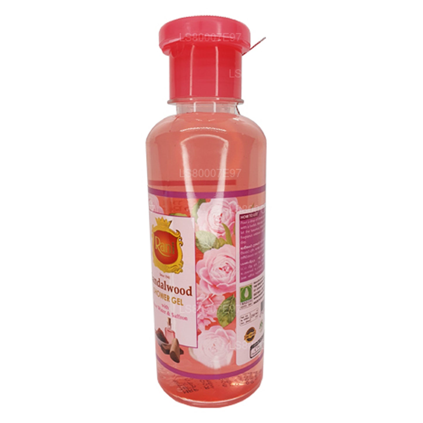 Swadeshi Rani Sandelwood Duschgel Rosenwasser & Safran (250 ml)