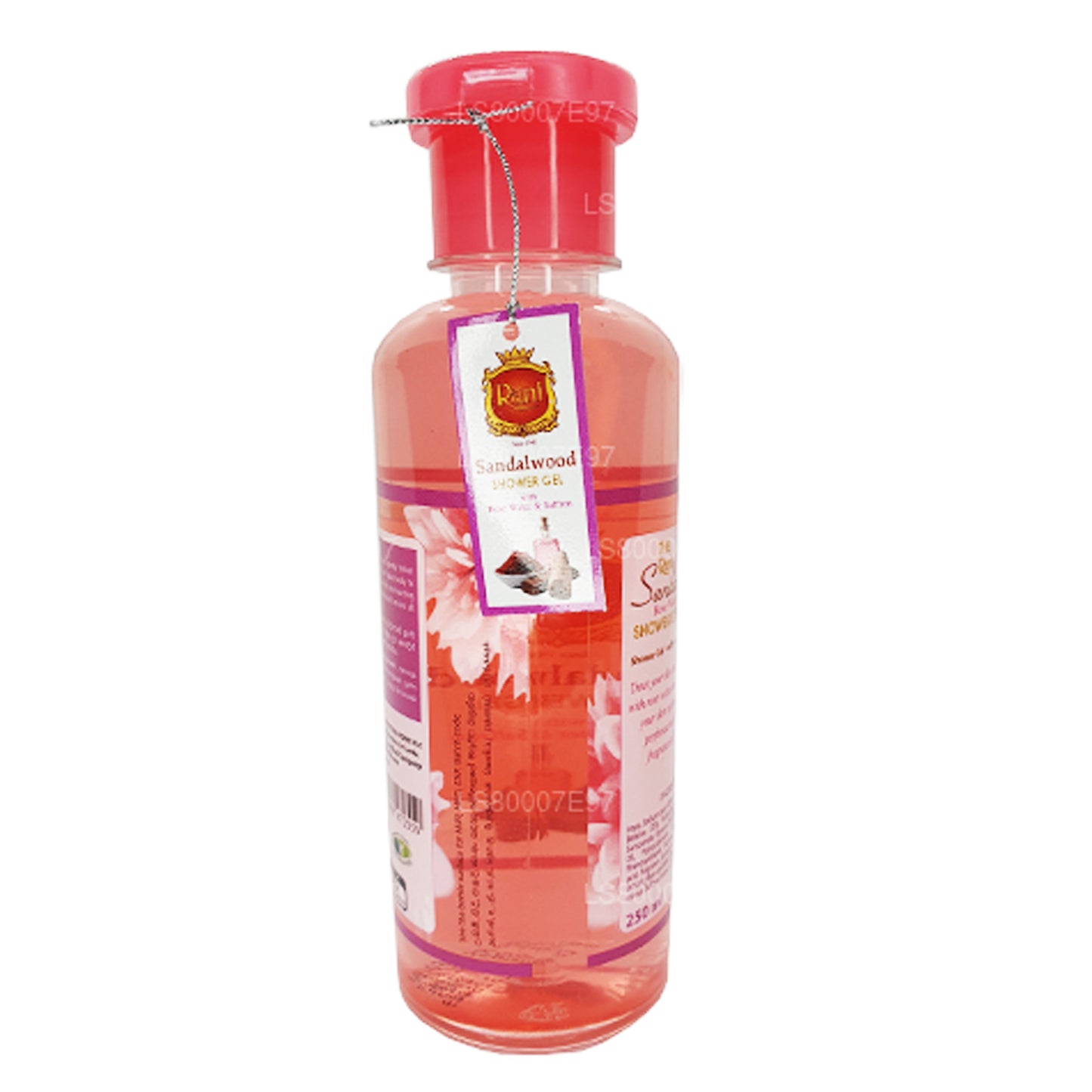 Swadeshi Rani Sandelwood Duschgel Rosenwasser & Safran (250 ml)