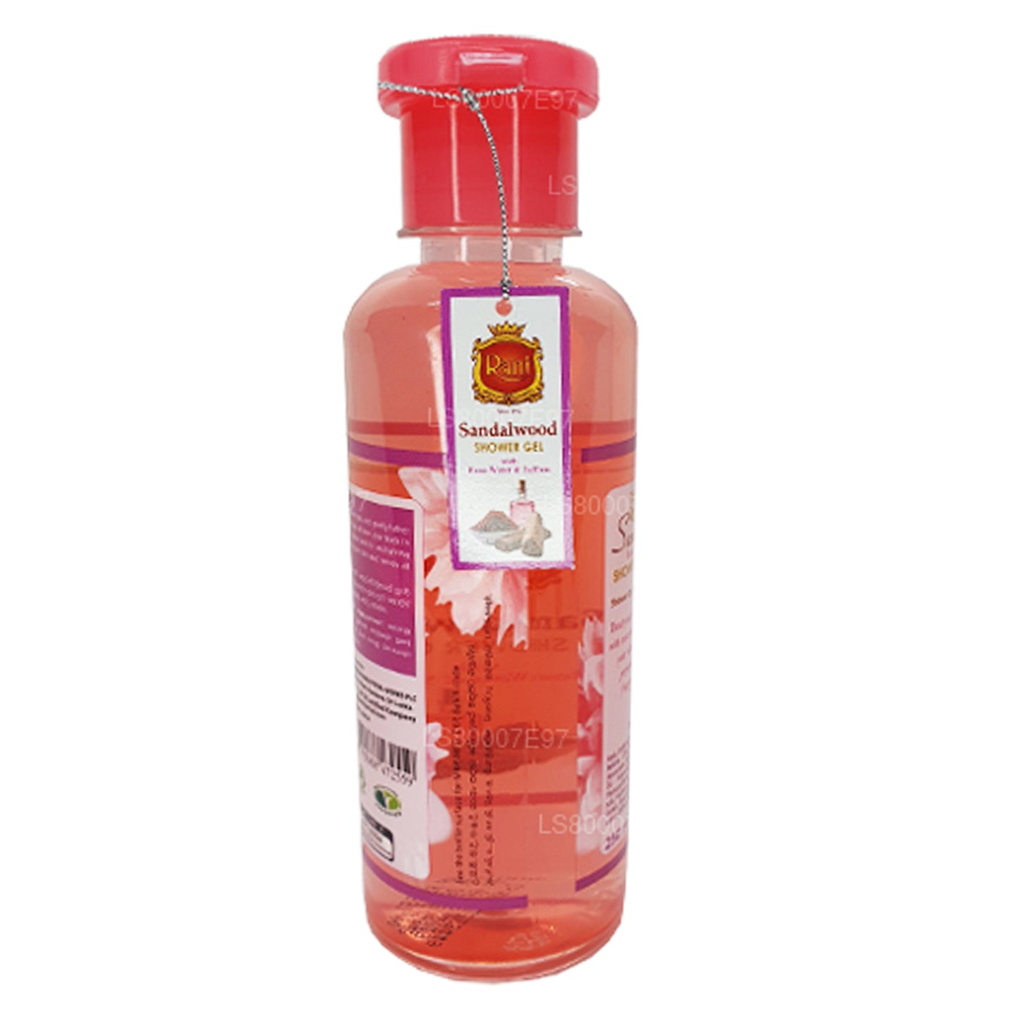 Swadeshi Rani Sandelwood Duschgel Rosenwasser & Safran (250 ml)