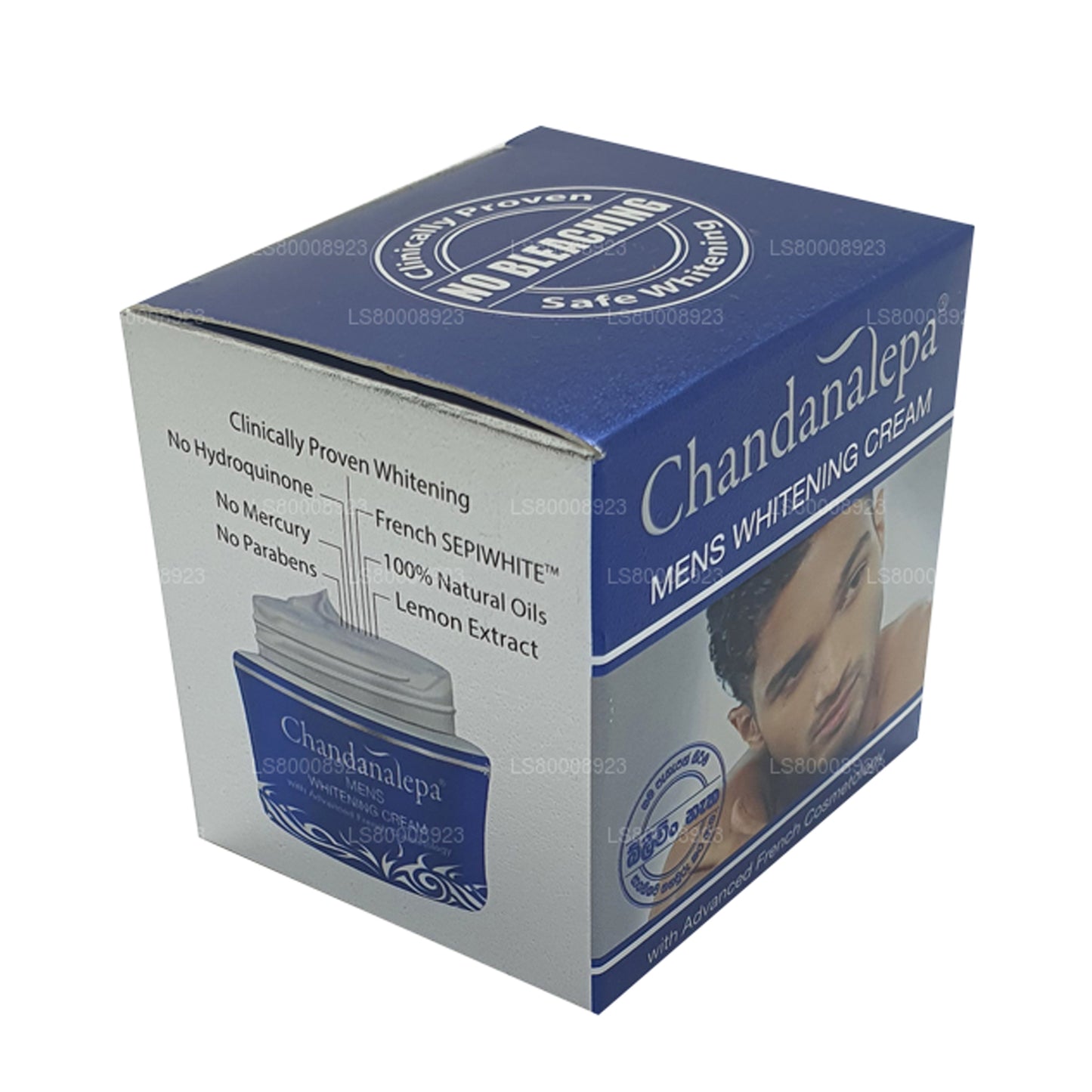 Chandanalepa Bleichcreme für Herren (20 g)