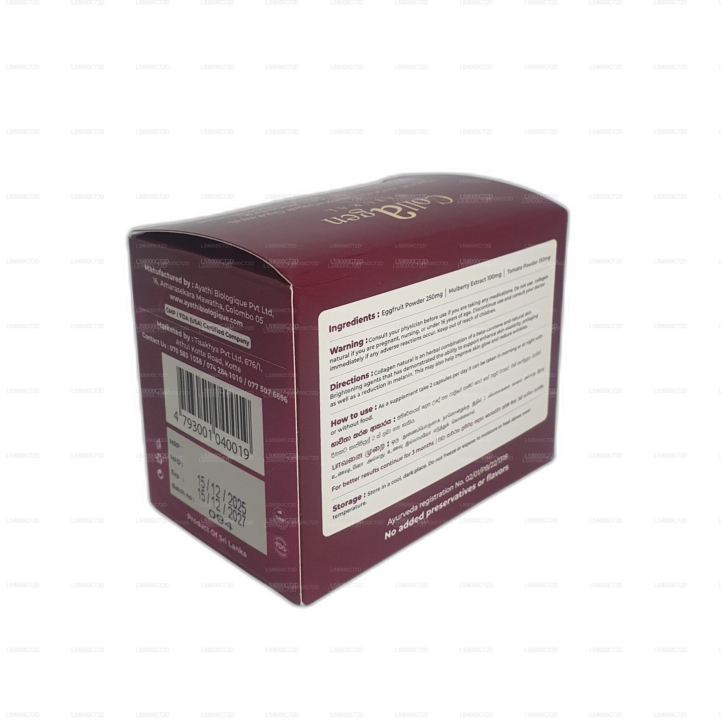 Clif Collagen Natural (60 Kapseln)