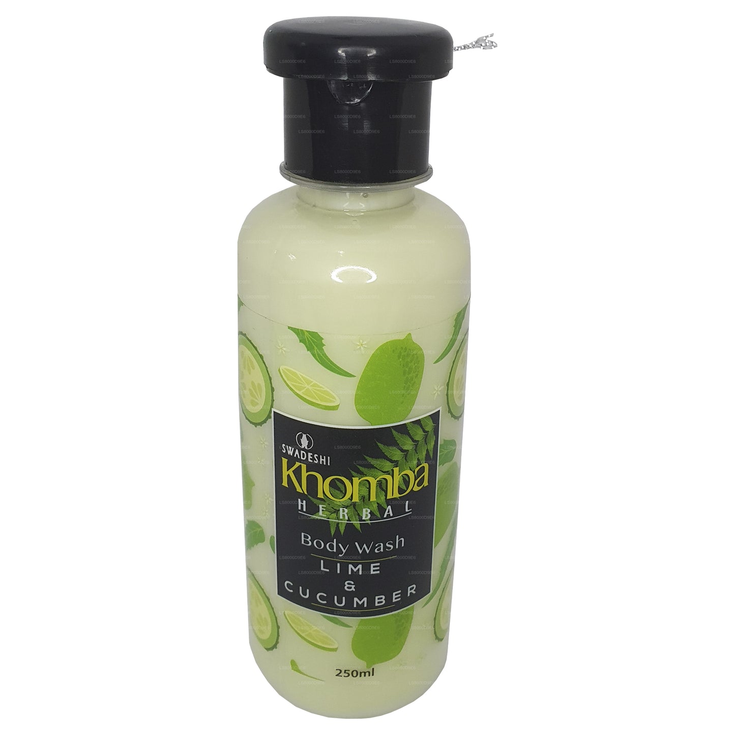 Swadeshi Khomba Limetten- und Gurken-Körperwaschmittel (250 ml)