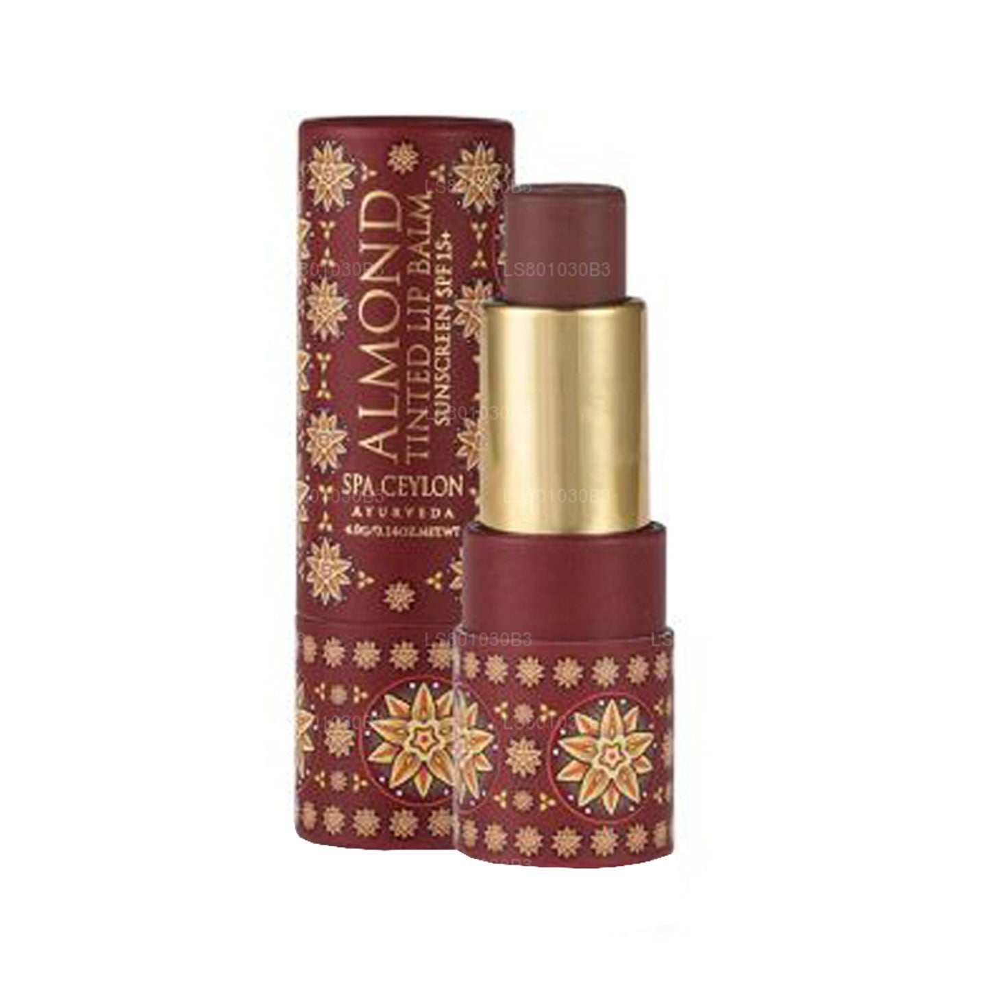 Spa Ceylon Mandel getönter Lippenbalsam – Nelke LSF 15+