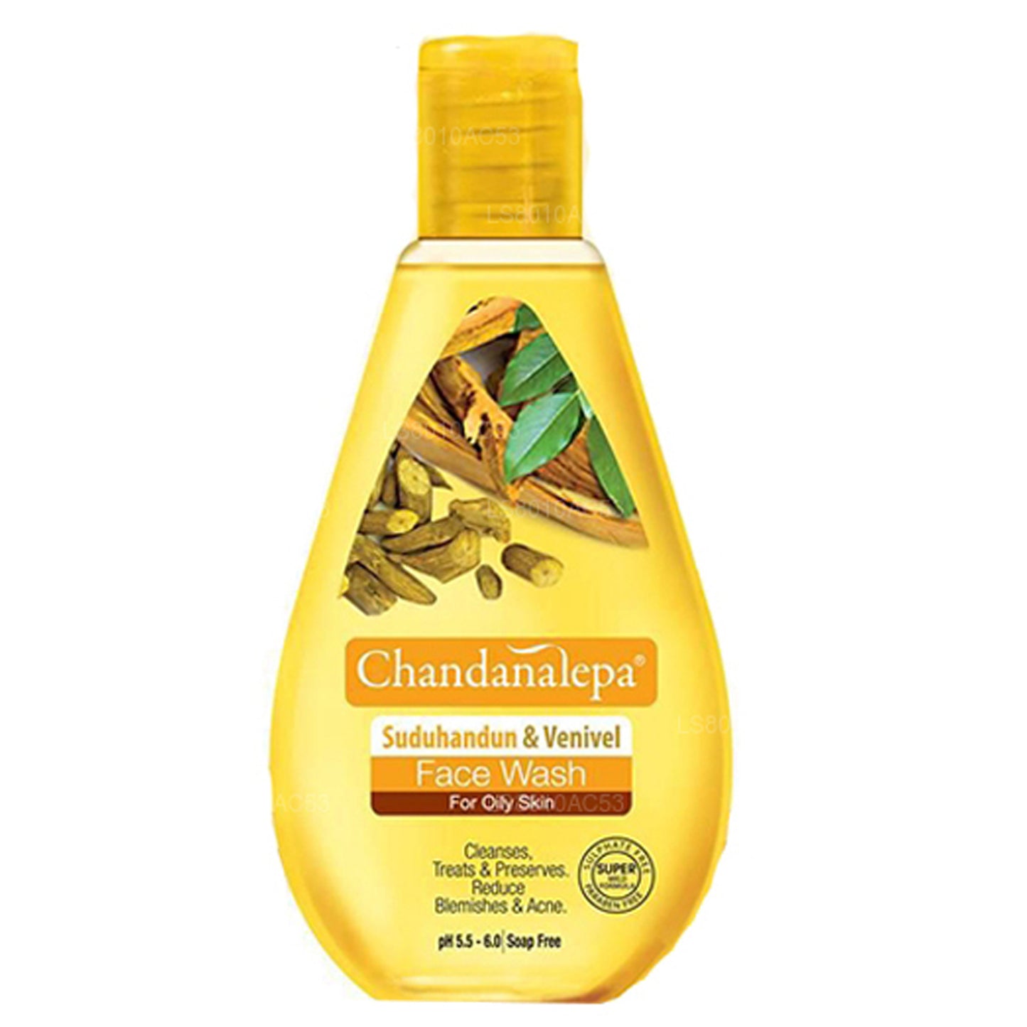 Chandanalepa Sandun und Venivel Gesichtswäsche (50 ml)