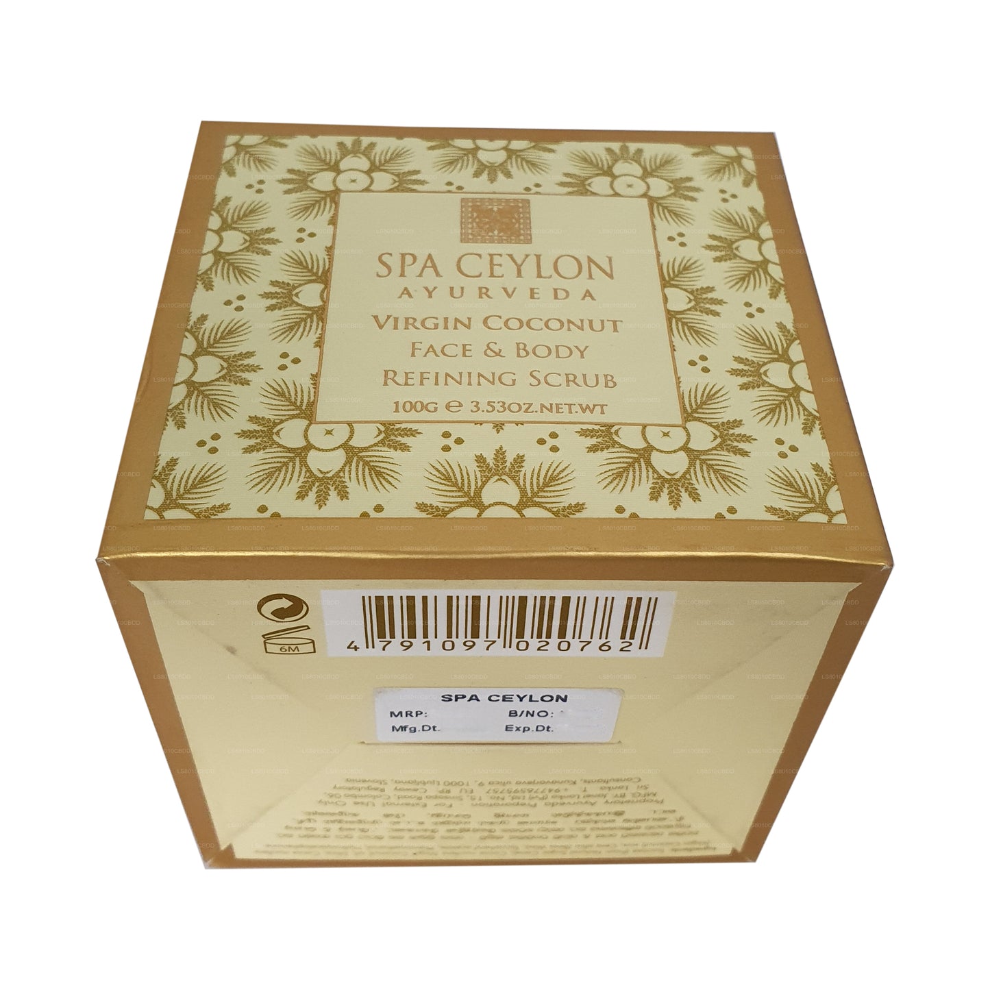 Spa Ceylon Virgin Coconut Verfeinerndes Peeling für Gesicht und Körper (100 g)
