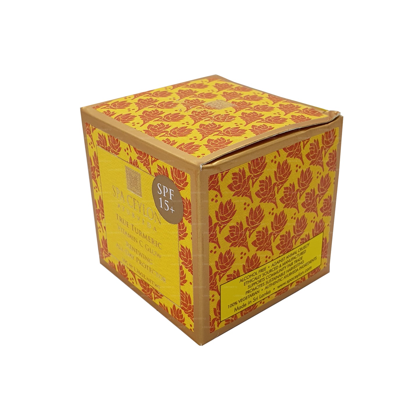 Spa Ceylon True Curcuma Vitamin C Glow Renewing Protector für den ganzen Tag (100 g)