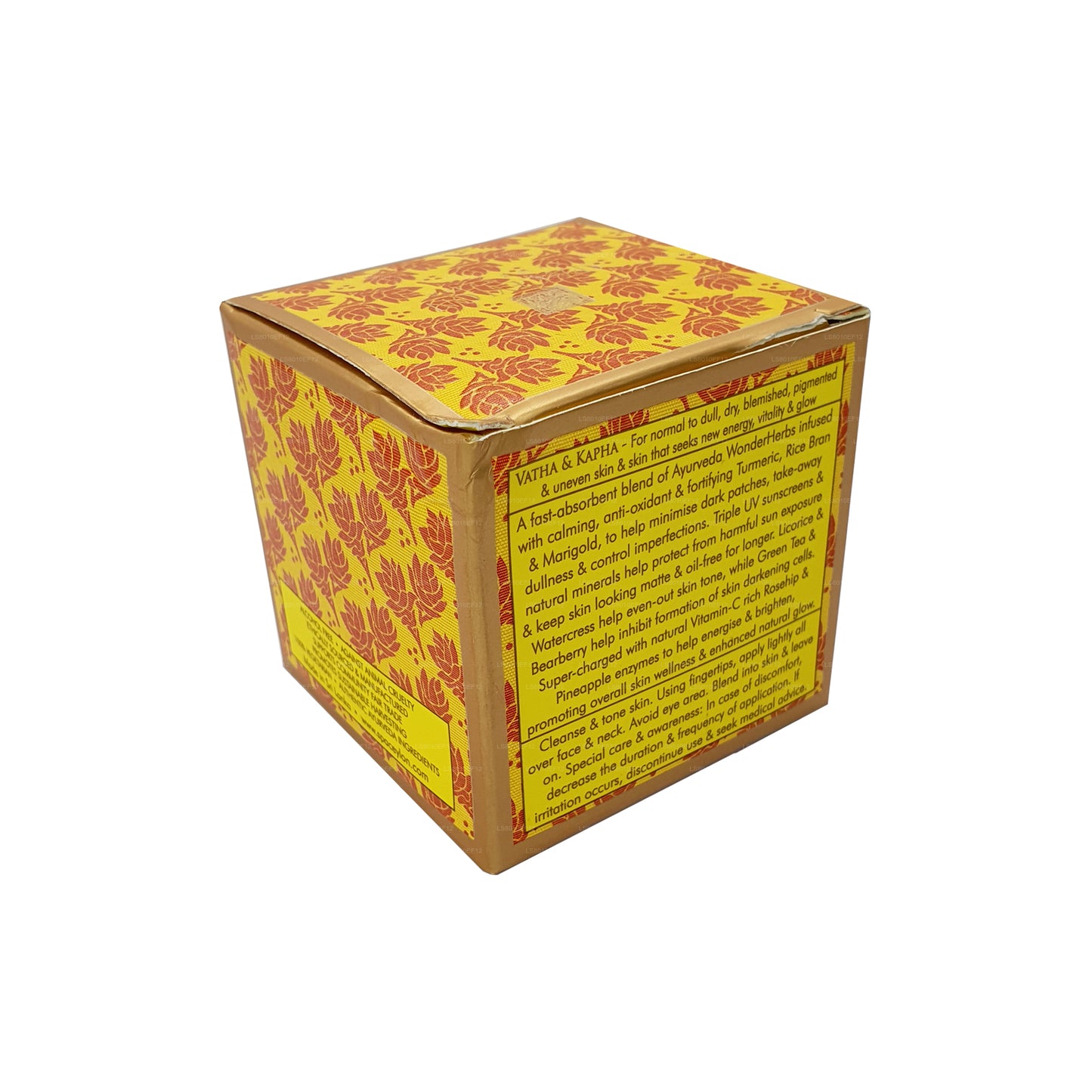 Spa Ceylon True Curcuma Vitamin C Glow Renewing Protector für den ganzen Tag (100 g)