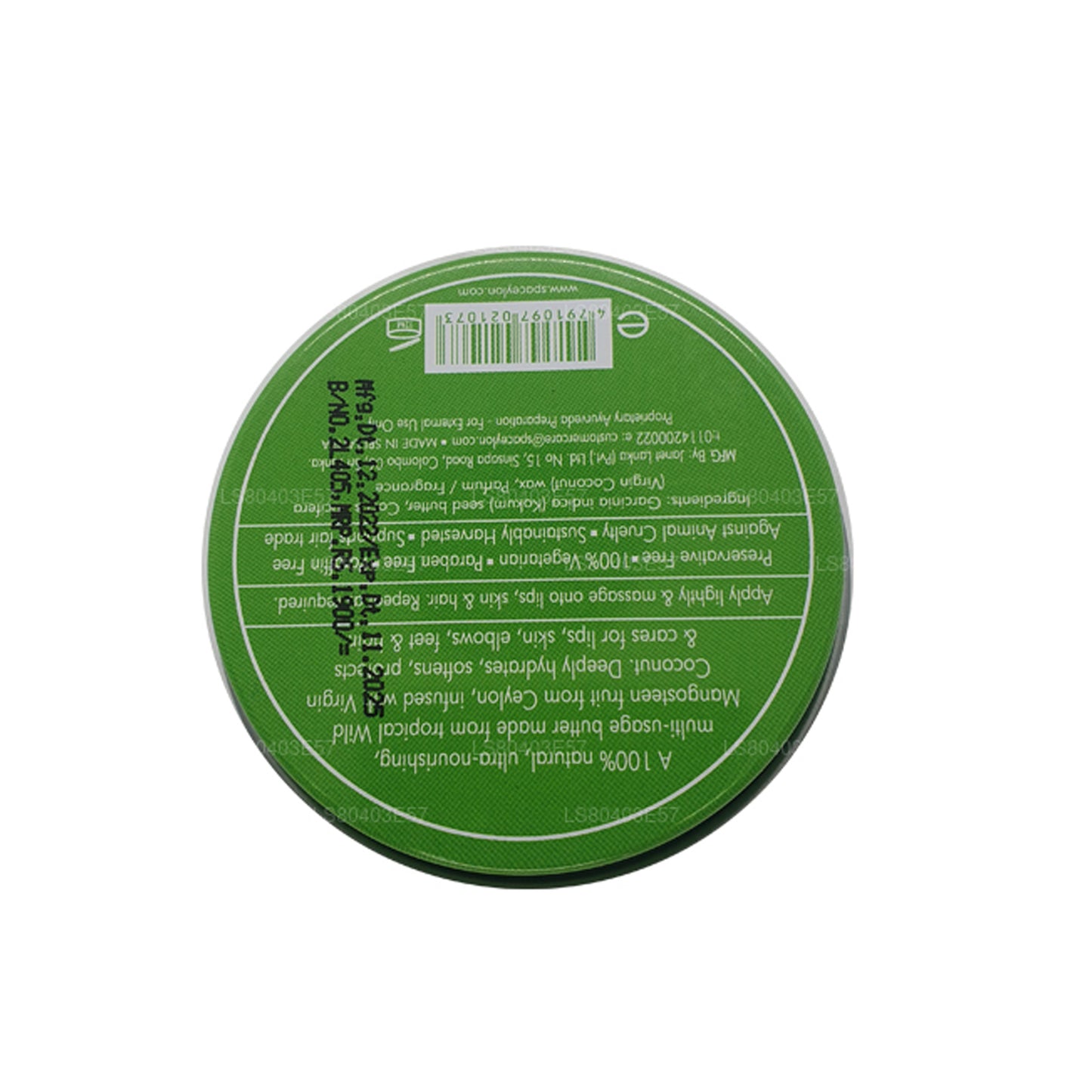 Spa Ceylon Wild Mangosteen Natürliche Butter (25 g)