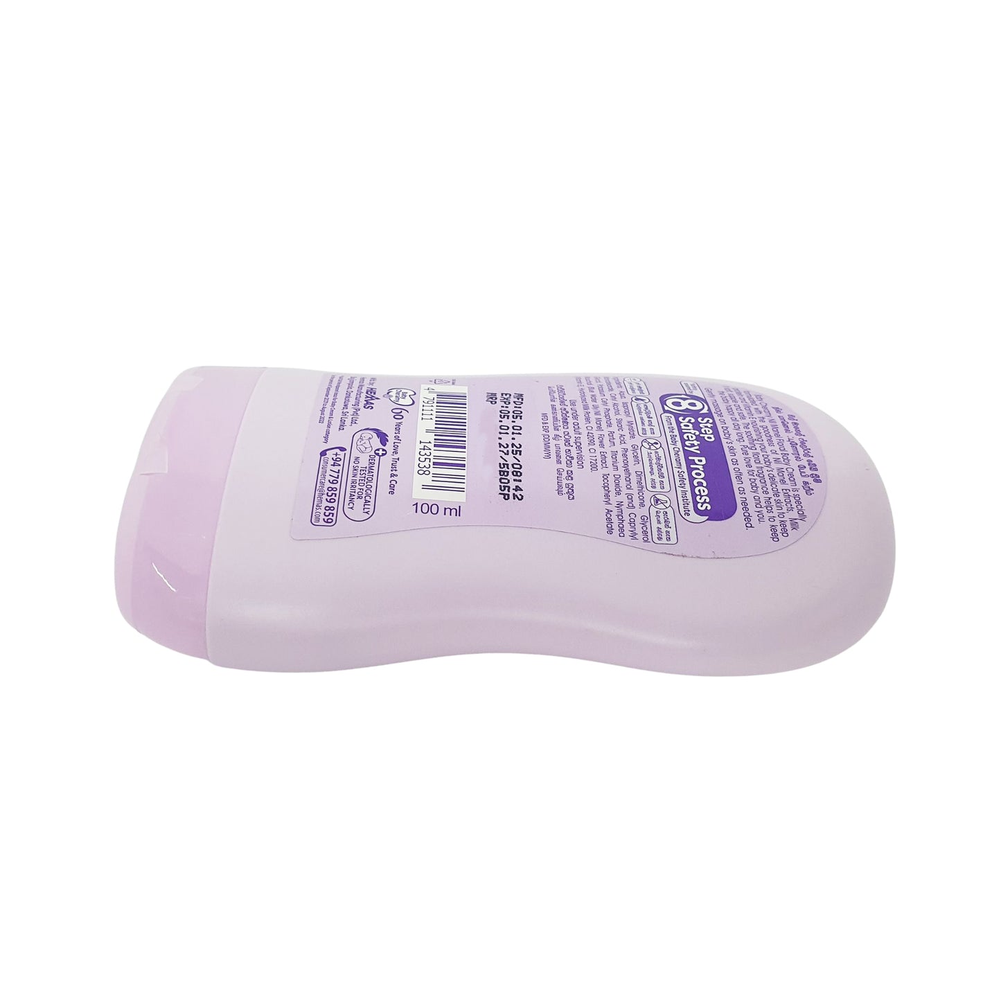 Baby Cheramy Floral Babycreme (Nagelöl und Milch) 100 ml