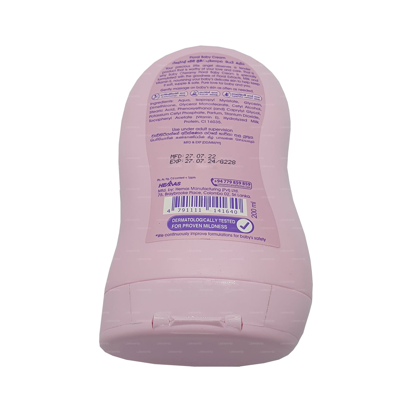 Baby Cheramy Blumencreme (200 ml)