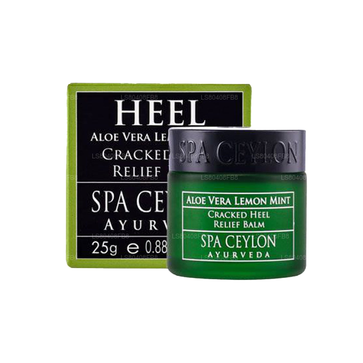 Spa Ceylon Aloe Vera Zitrone Minze Balsam zur Linderung von rissigen Fersen