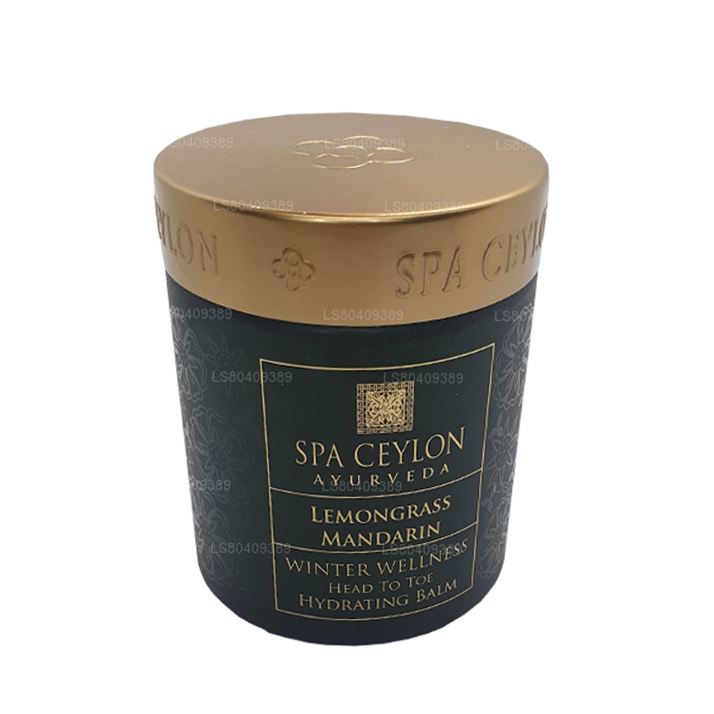 Spa Ceylon Zitronengras Mandarine Winter Wellness Feuchtigkeitsbalsam von Kopf bis Fuß (200 g)