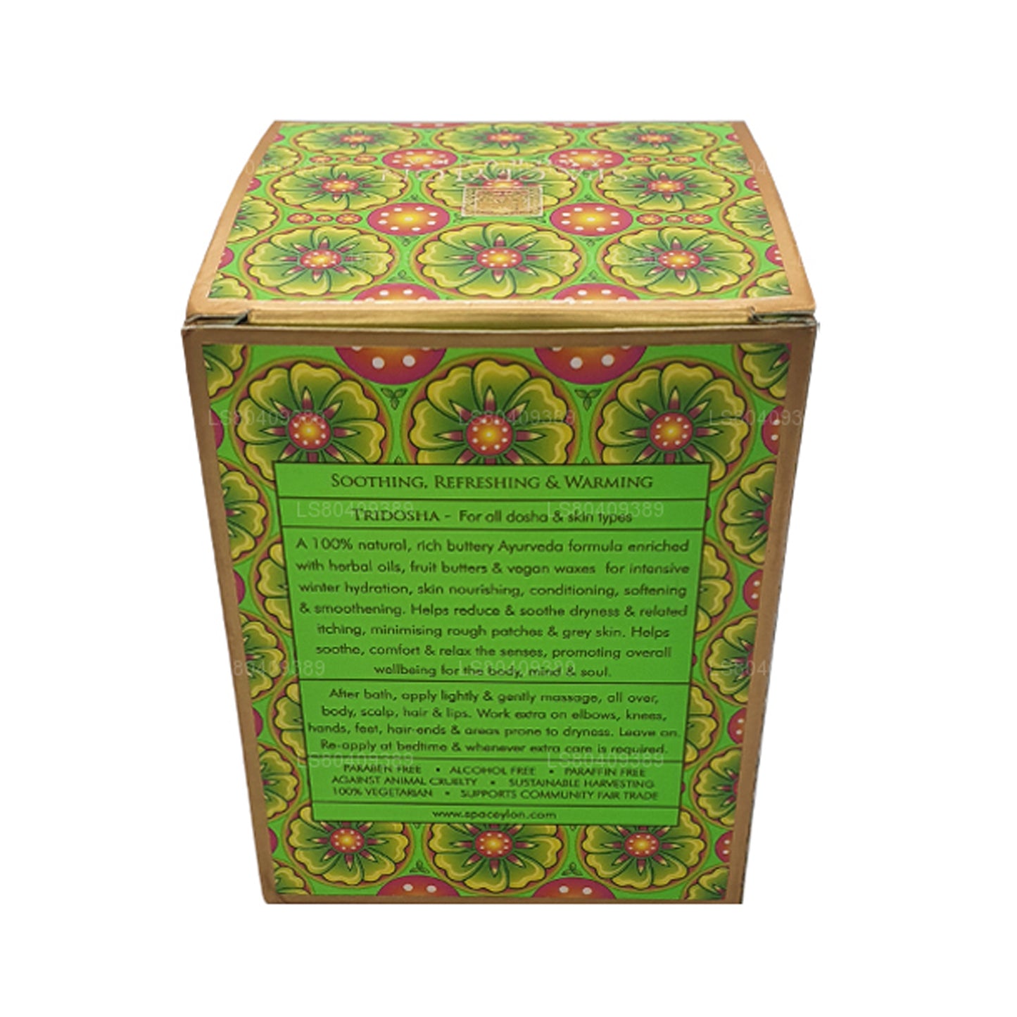 Spa Ceylon Zitronengras Mandarine Winter Wellness Feuchtigkeitsbalsam von Kopf bis Fuß (200 g)