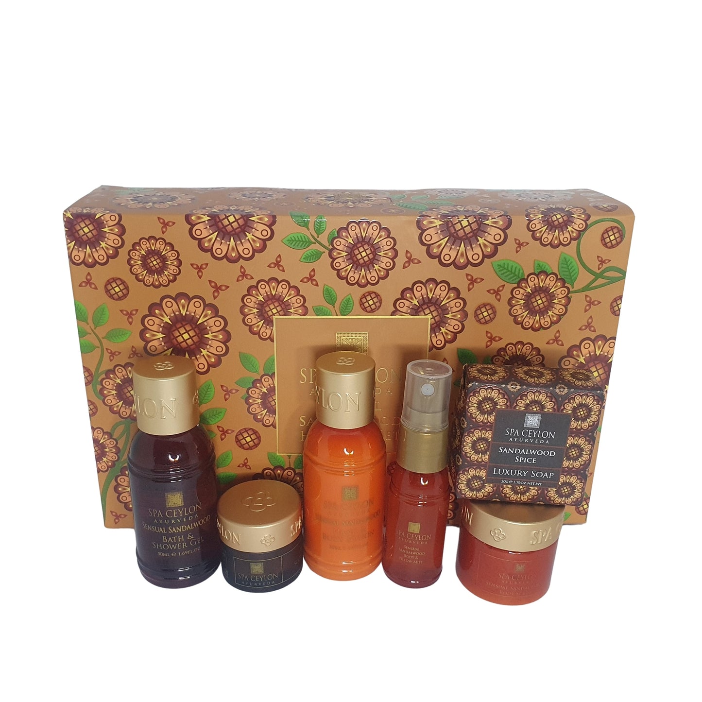 Spa Ceylon Sensual Spa Set aus Sandelholz