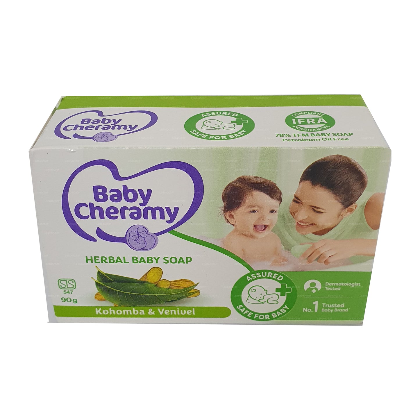 Baby Cheramy Kohomba und Venivel Kräuter-Babyseife (90 g)